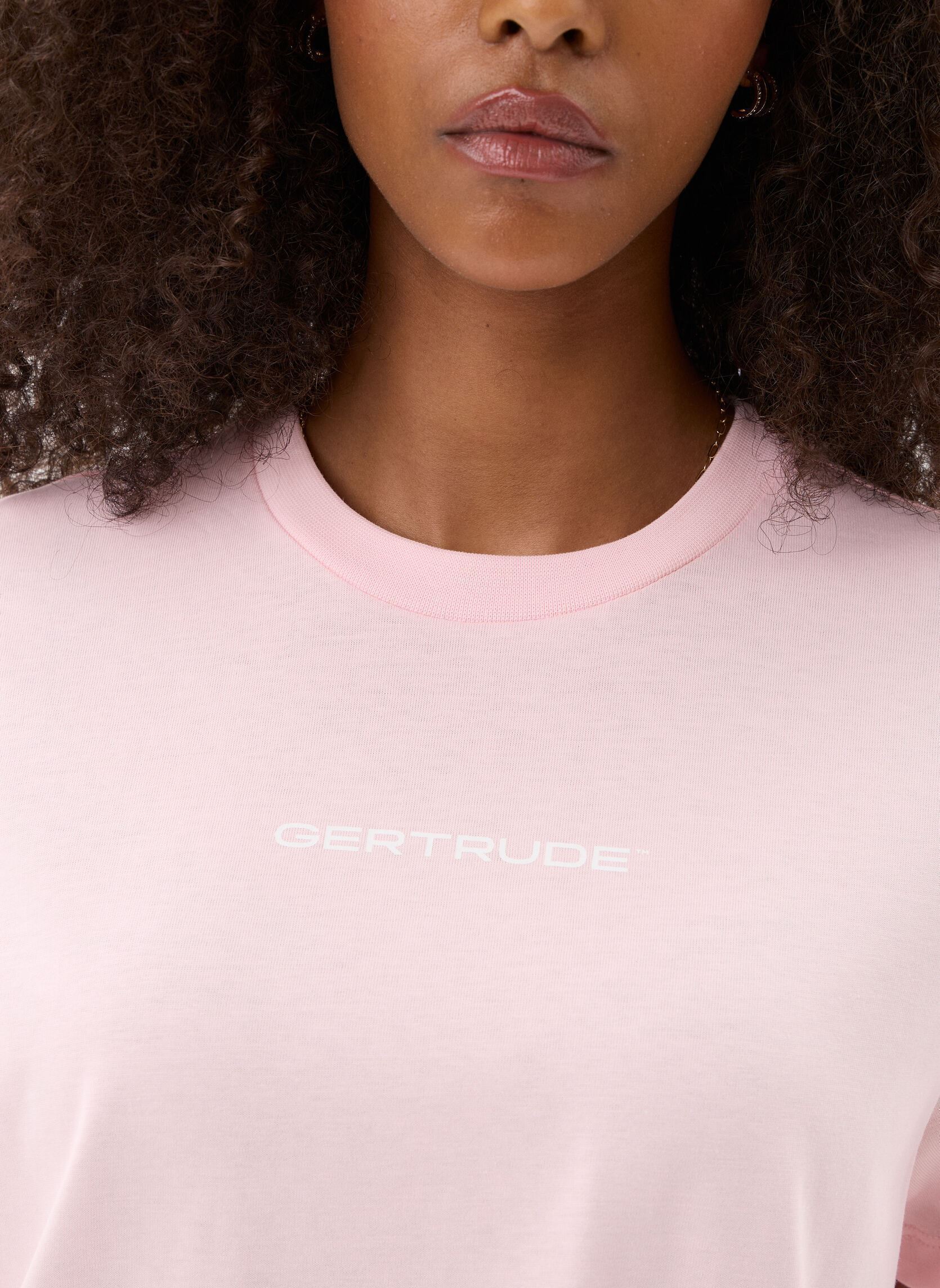 Tee-shirts Leolina Tee-Shirt femme rose Gertrude Tee-shirts Leolina Tee-Shirt femme rose Blush