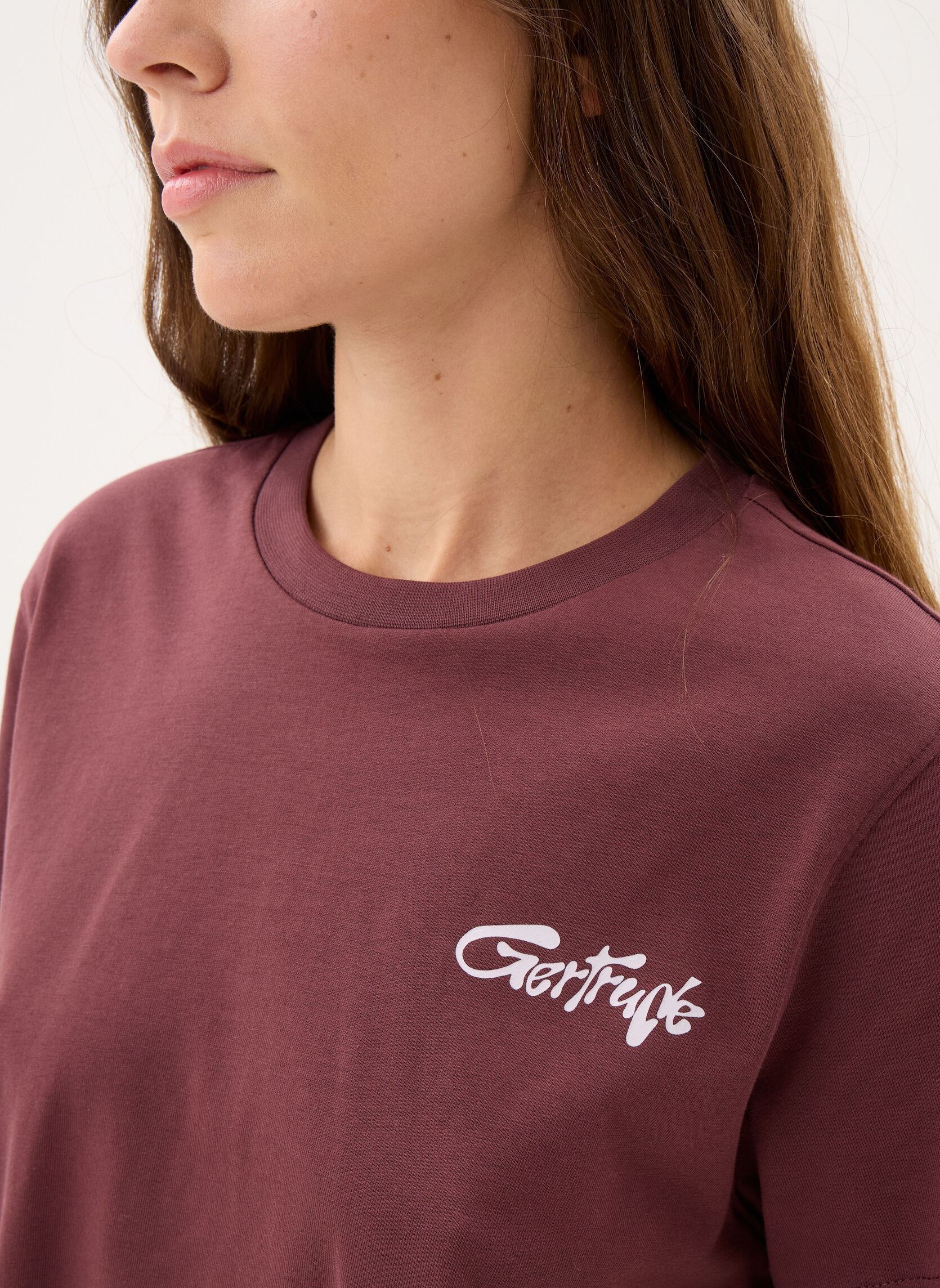 T-shirts Leolina Daisy Tee-Shirt dames bordeaux Gertrude T-shirts Leolina Daisy Tee-Shirt dames bordeaux Bordeaux