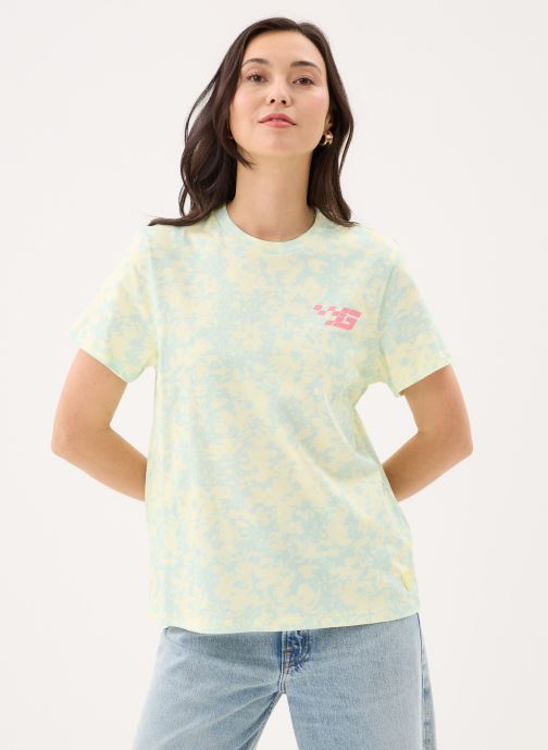 Gertrude Tee-shirts Leolina Flower Tee-Shirt femme vert