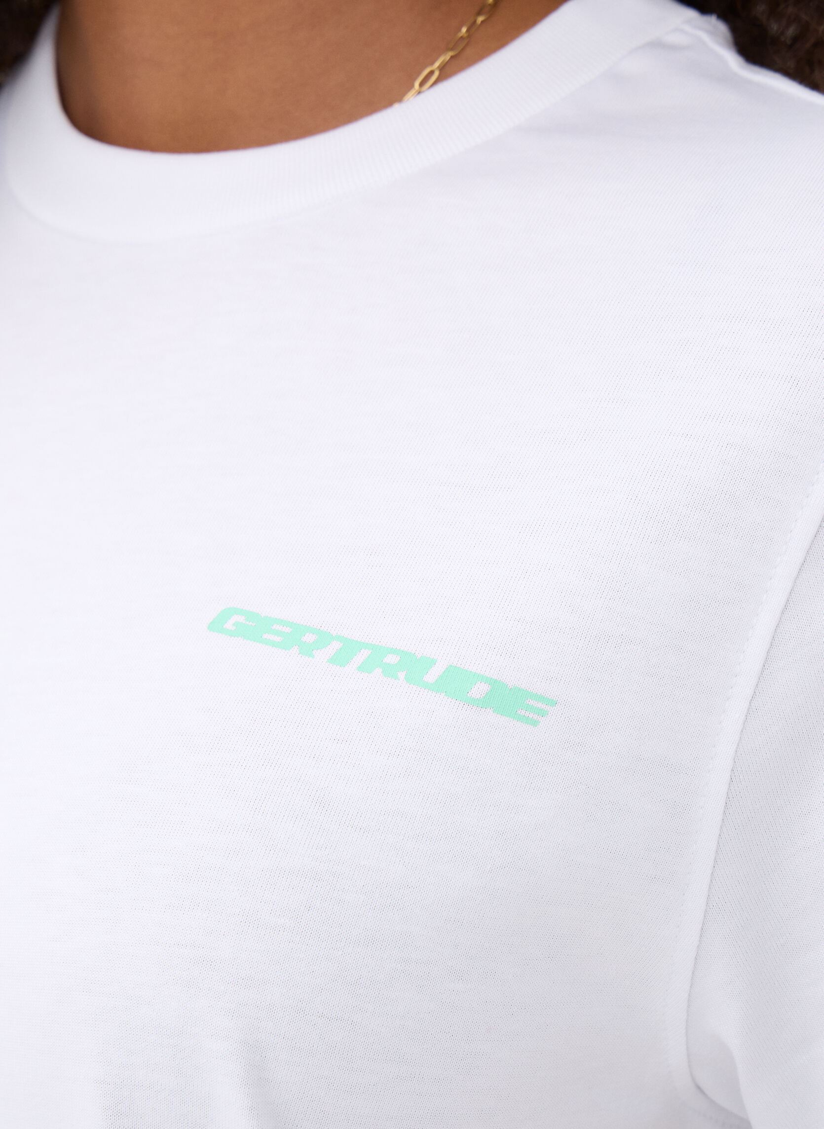 Magliette Leolina Geometry Tee-Shirt donna bianco Gertrude Magliette Leolina Geometry Tee-Shirt donna bianco Blanc