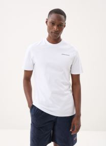 Tee-shirts Leonce Geometry Tee-Shirt homme blanc Gertrude Tee-shirts Leonce Geometry Tee-Shirt homme blanc Blanc/Saphir