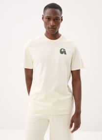 T-shirts Leonce Letter Tee-Shirt heren wit Gertrude T-shirts Leonce Letter Tee-Shirt heren wit Creme