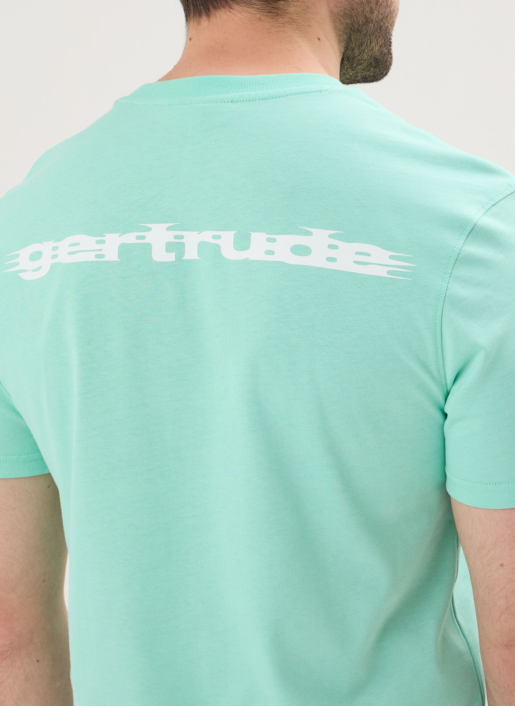 Tee-shirts Leonce Shine Tee-Shirt homme vert Gertrude Tee-shirts Leonce Shine Tee-Shirt homme vert Menthe