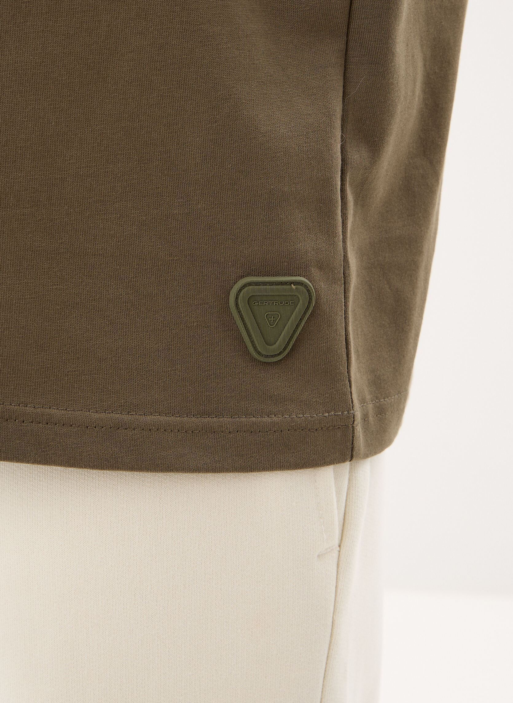 Tee-shirts Leonce Spot Tee-Shirt homme vert Gertrude Tee-shirts Leonce Spot Tee-Shirt homme vert khaki