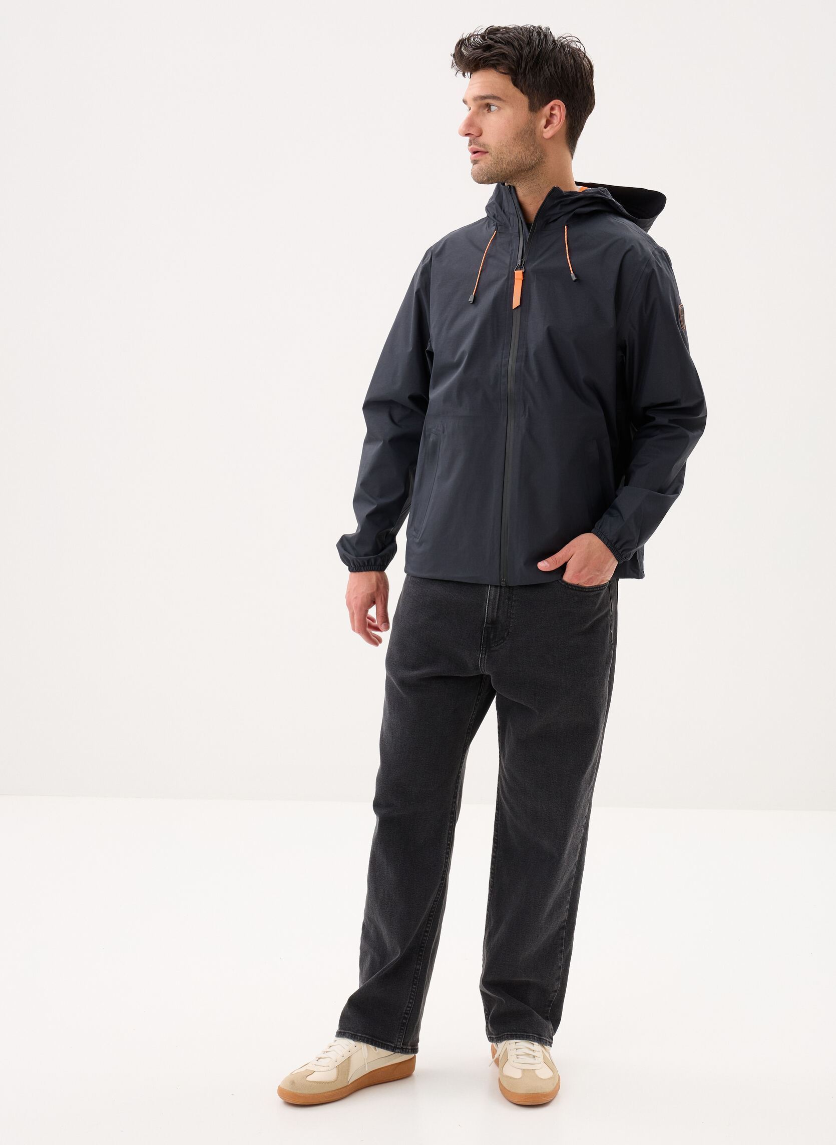 Windbreaker / Windjacken Milano Coupe Vent herren schwarz Gertrude Windbreaker / Windjacken Milano Coupe Vent herren schwarz Black