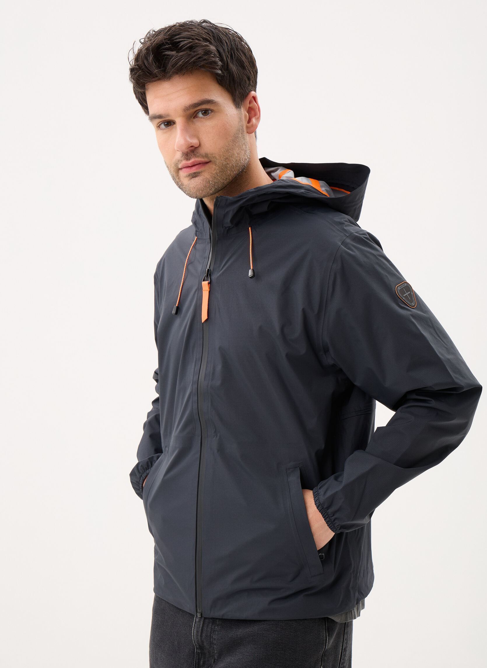 Windbreaker / Windjacken Milano Coupe Vent herren schwarz Gertrude Windbreaker / Windjacken Milano Coupe Vent herren schwarz Black