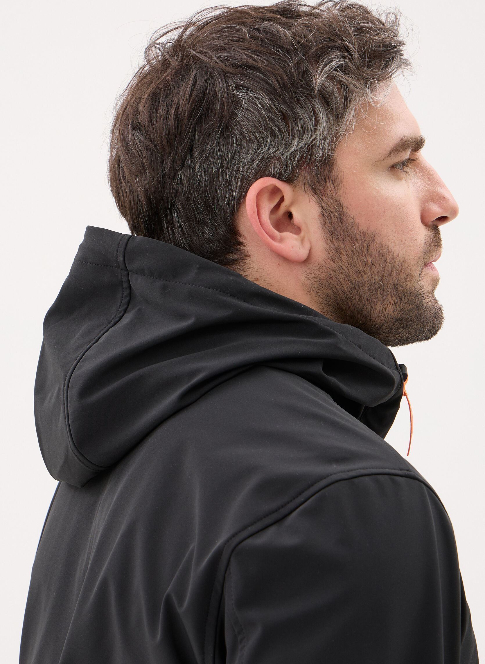 Windbreaker / Windjacken Ronaldo Veste herren schwarz Gertrude Windbreaker / Windjacken Ronaldo Veste herren schwarz Black