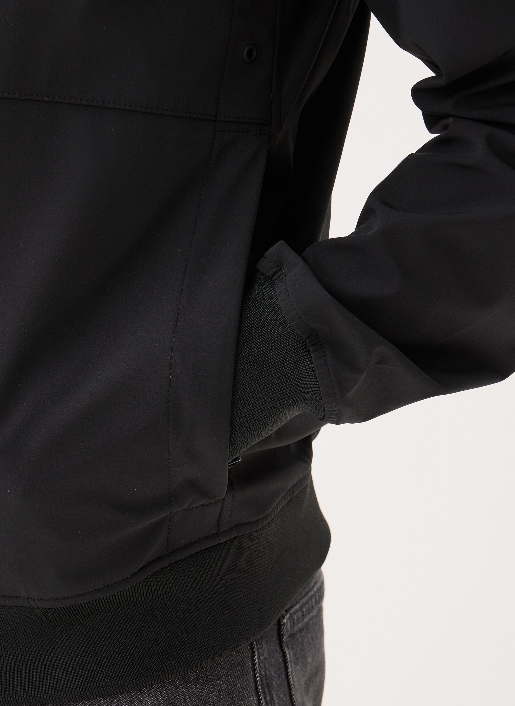 Windbreaker / Windjacken Ronaldo Veste herren schwarz Gertrude Windbreaker / Windjacken Ronaldo Veste herren schwarz Black