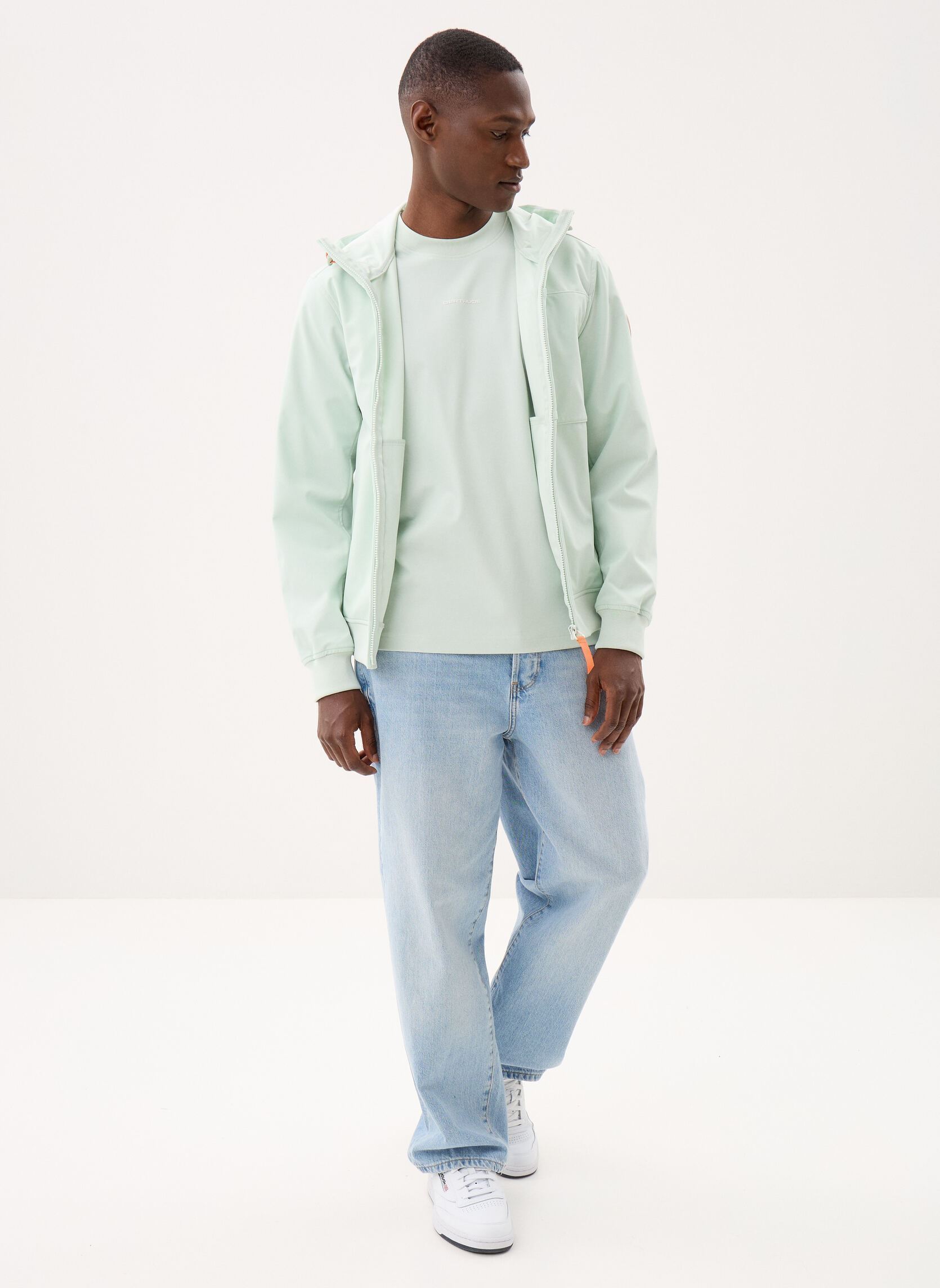 Windjacks Ronaldo Veste heren groen Gertrude Windjacks Ronaldo Veste heren groen Mousse