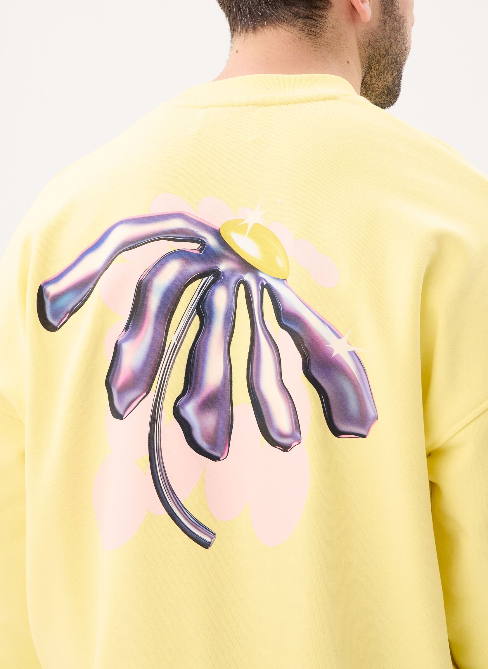 Sweats Ruben Bloom Sweat homme jaune Gertrude Sweats Ruben Bloom Sweat homme jaune Poussin