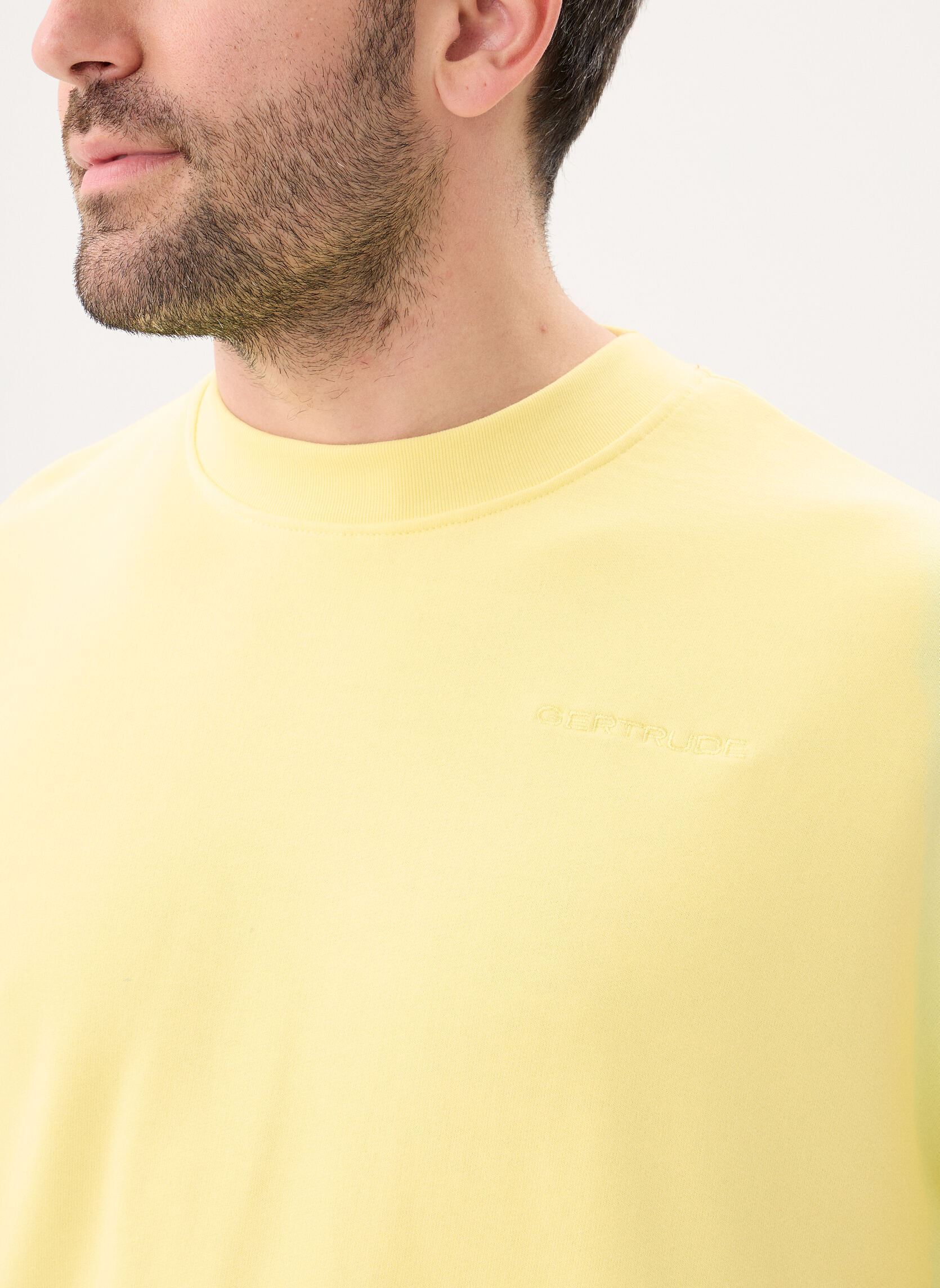 Sweats Ruben Bloom Sweat homme jaune Gertrude Sweats Ruben Bloom Sweat homme jaune Poussin