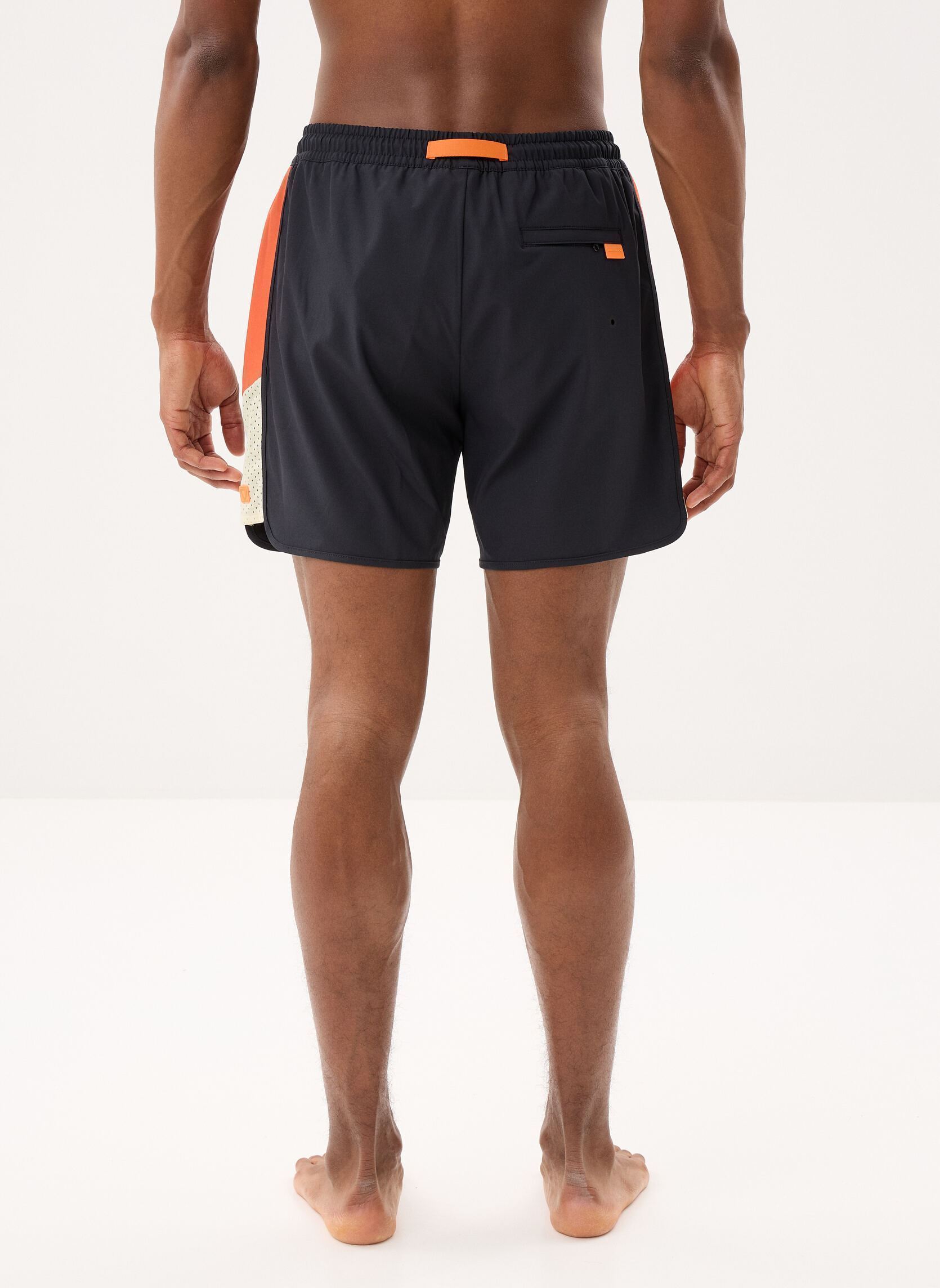 Shorts de bain Samy Short homme noir Gertrude Shorts de bain Samy Short homme noir Black/Orangette