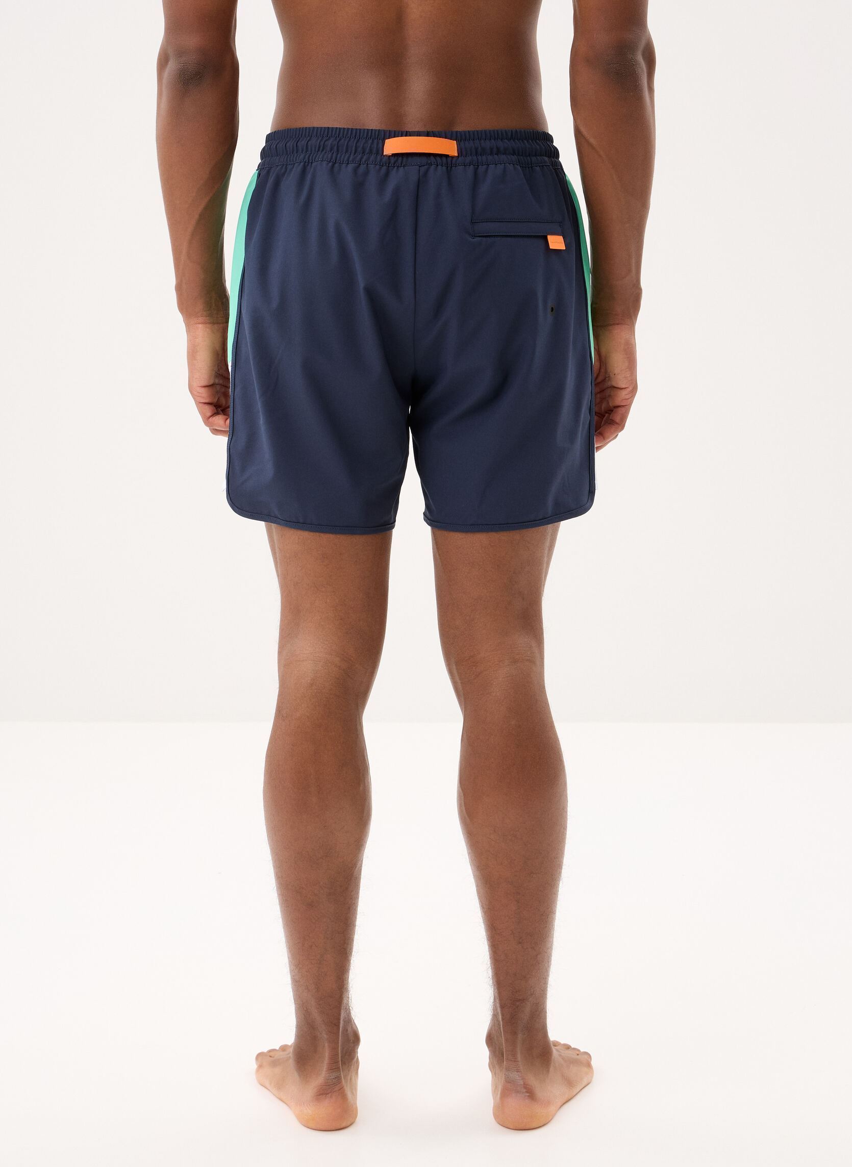 Shorts de bain Samy Short homme bleu Gertrude Shorts de bain Samy Short homme bleu Nuit/Menthe