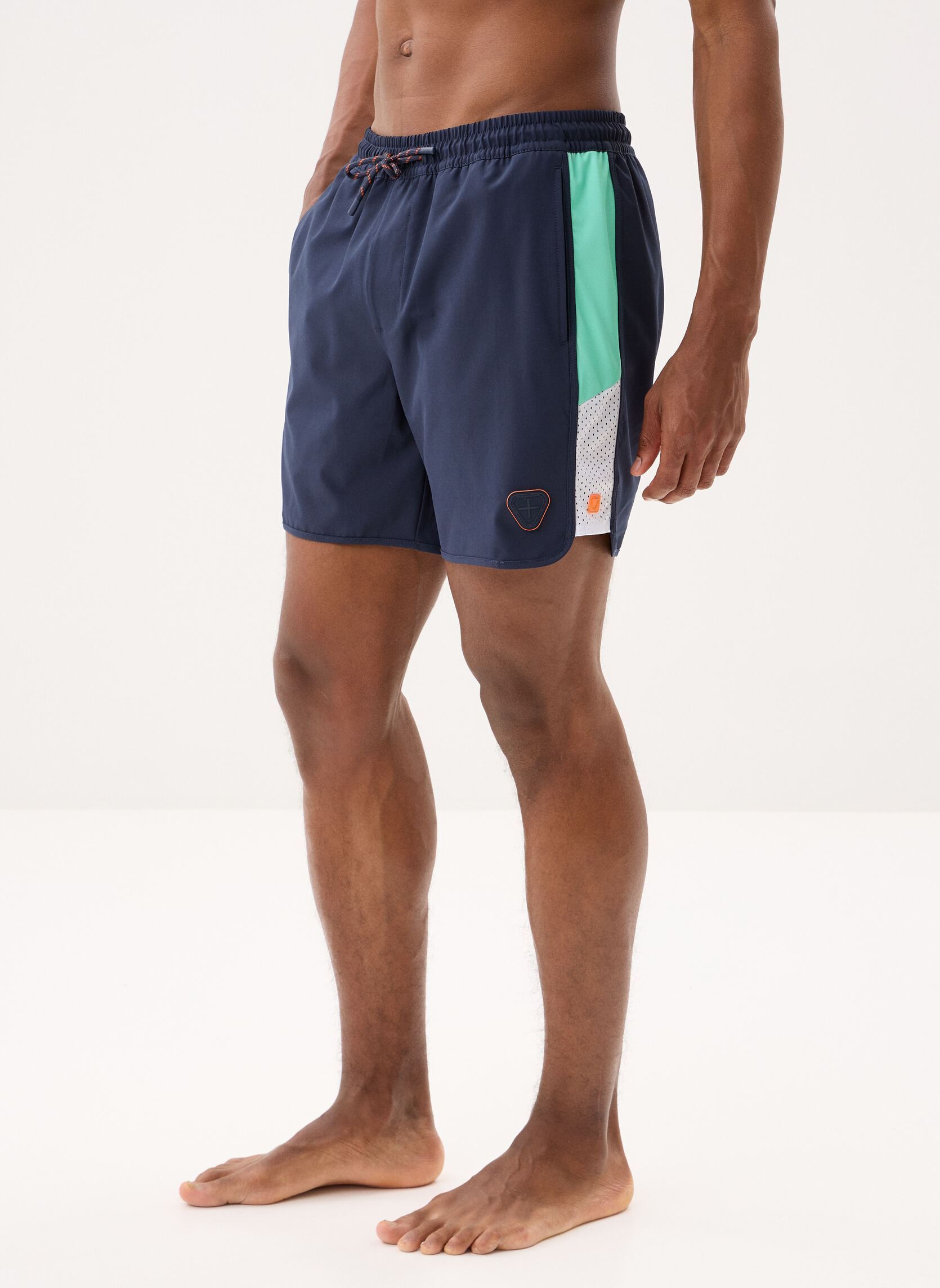 Shorts de bain Samy Short homme bleu Gertrude Shorts de bain Samy Short homme bleu Nuit/Menthe