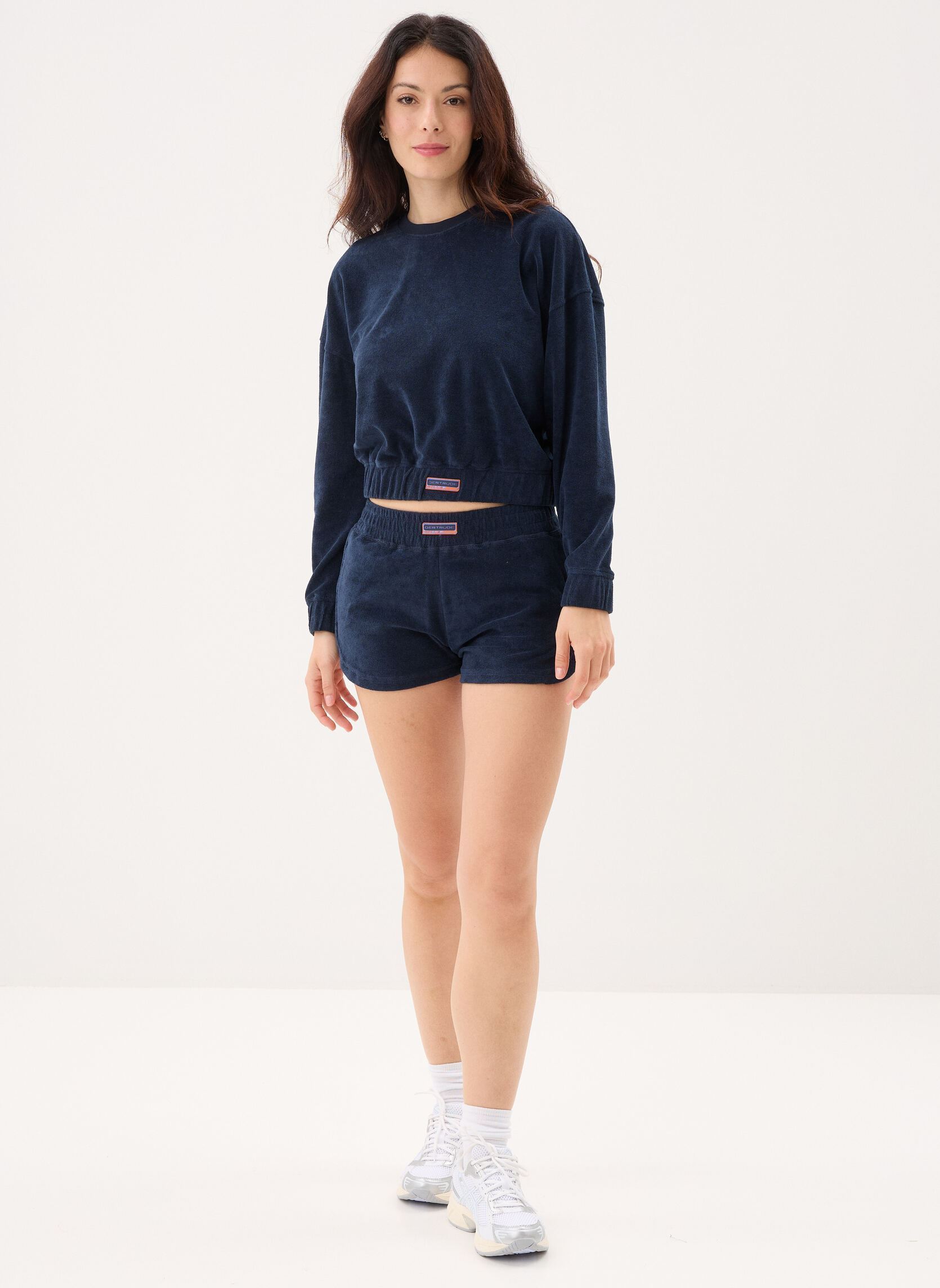 Sweater Soleia Sweat dames blauw Gertrude Sweater Soleia Sweat dames blauw Nuit
