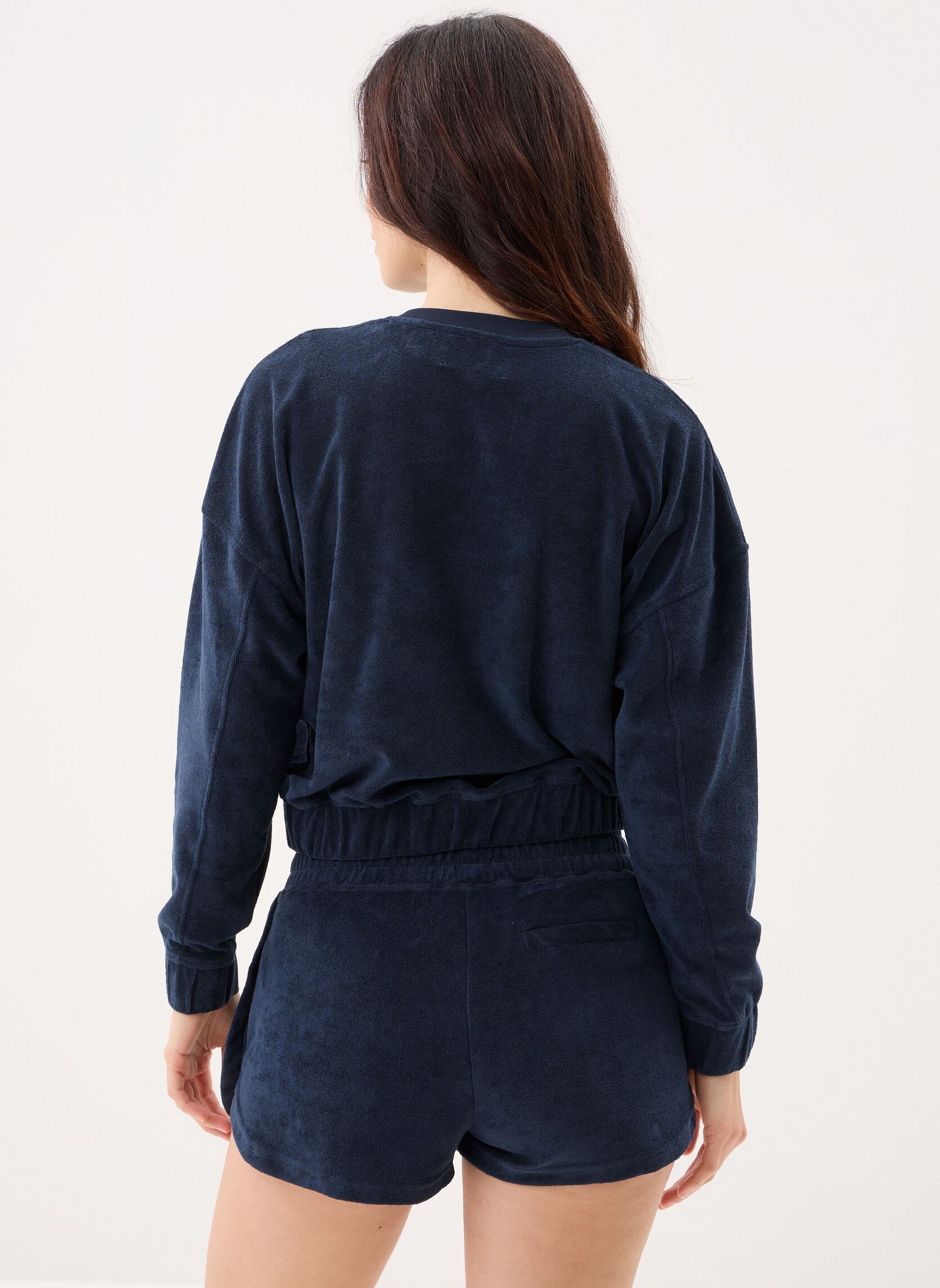 Sweater Soleia Sweat dames blauw Gertrude Sweater Soleia Sweat dames blauw Nuit