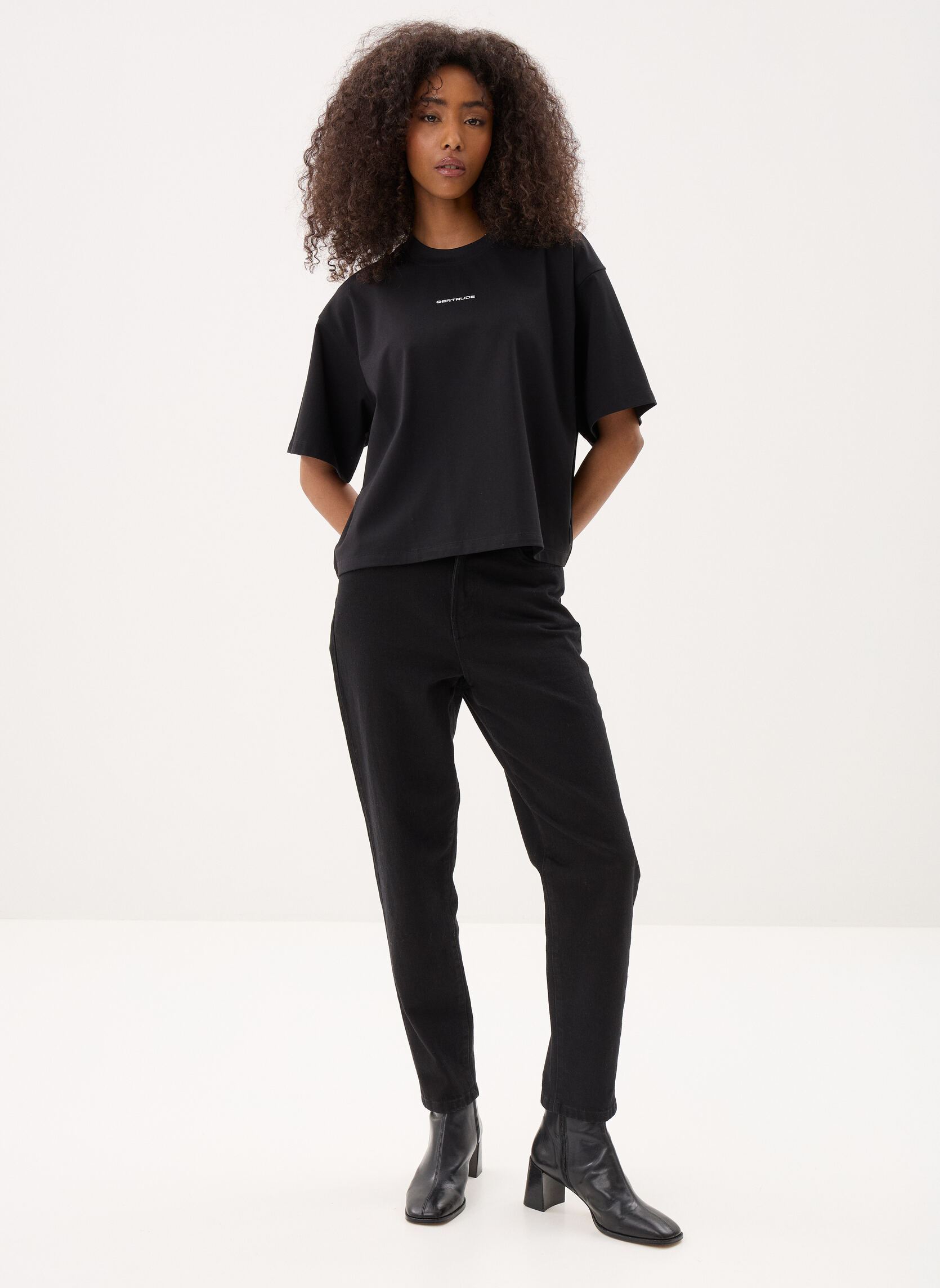 Tee-shirts Suzy Tee-Shirt femme noir Gertrude Tee-shirts Suzy Tee-Shirt femme noir Black