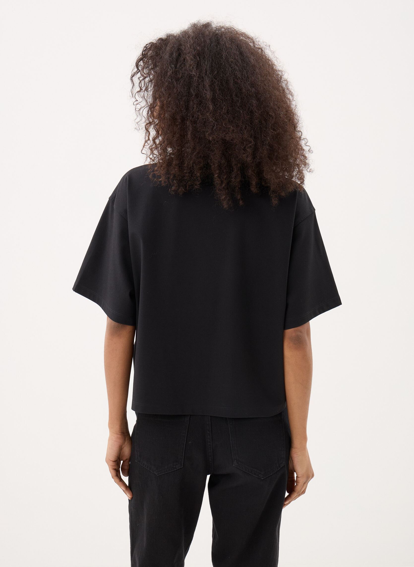 Tee-shirts Suzy Tee-Shirt femme noir Gertrude Tee-shirts Suzy Tee-Shirt femme noir Black