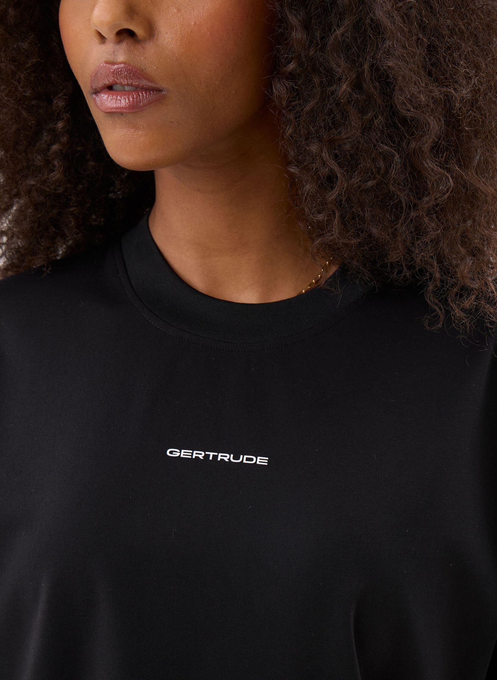 Tee-shirts Suzy Tee-Shirt femme noir Gertrude Tee-shirts Suzy Tee-Shirt femme noir Black