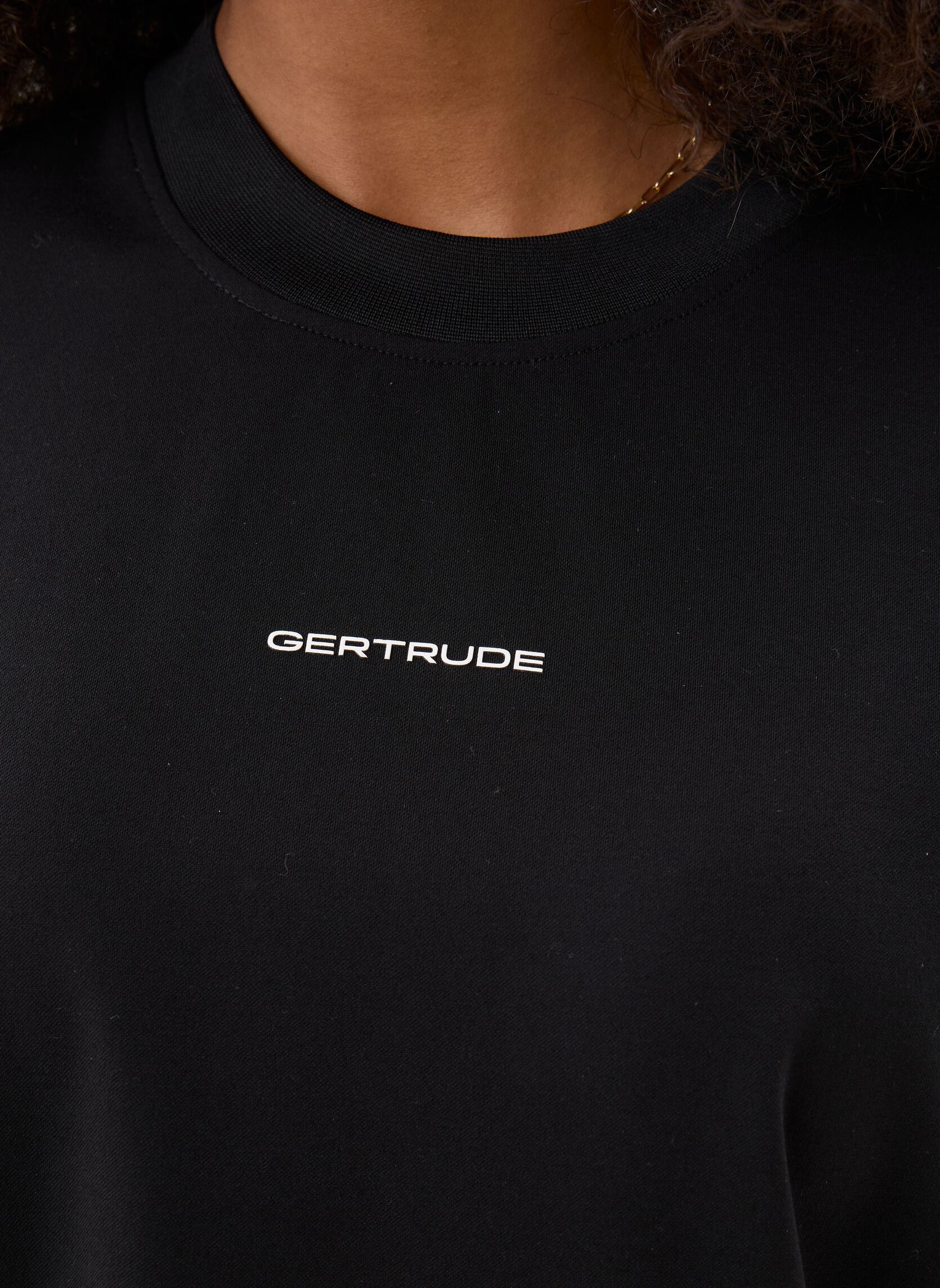 Tee-shirts Suzy Tee-Shirt femme noir Gertrude Tee-shirts Suzy Tee-Shirt femme noir Black