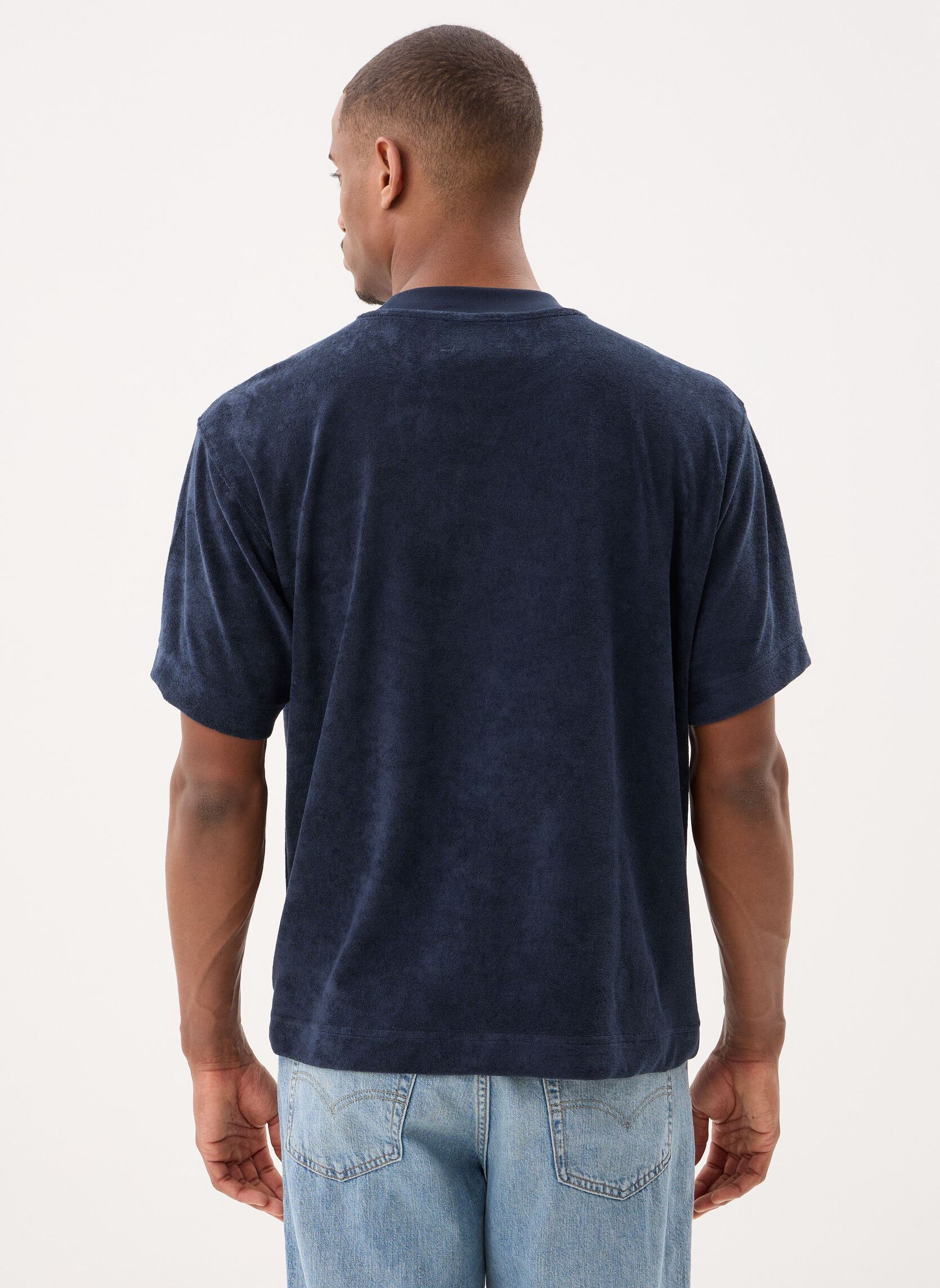 Tee-shirts manches courtes Toby Tee-Shirt homme bleu Gertrude Tee-shirts manches courtes Toby Tee-Shirt homme bleu Nuit