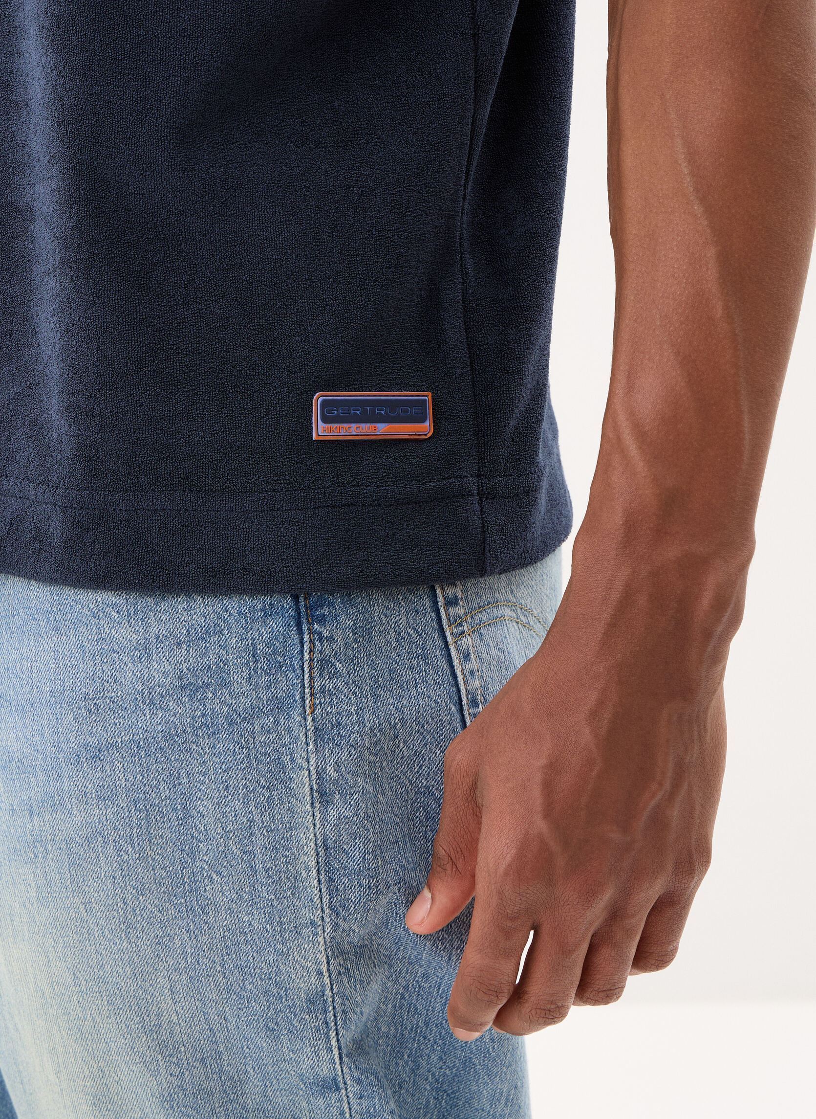 Tee-shirts manches courtes Toby Tee-Shirt homme bleu Gertrude Tee-shirts manches courtes Toby Tee-Shirt homme bleu Nuit