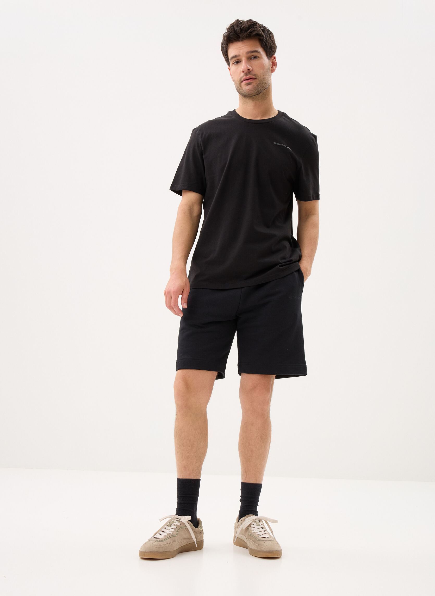 Bermudas Yann Short homme noir Gertrude Bermudas Yann Short homme noir Black