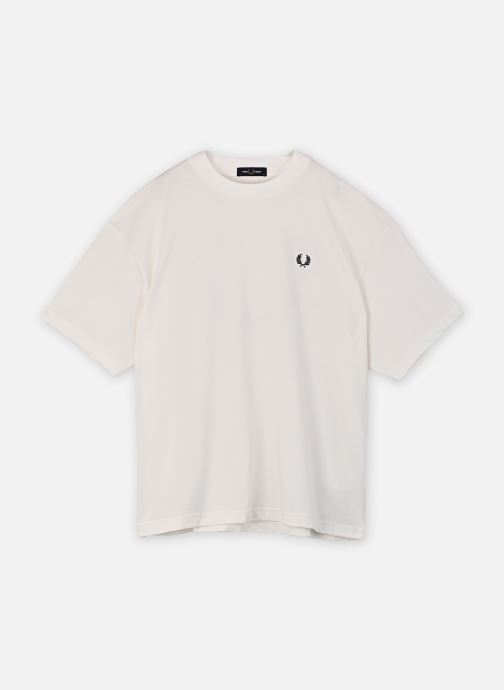 Fred Perry T-shirts Back Print Laurel Wreath T-Shirt heren wit