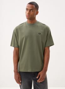 Tee-shirts Back Print Vertical Graphic T-Shirt homme vert Fred Perry Tee-shirts Back Print Vertical Graphic T-Shirt homme vert LAUREL WREATH GREEN
