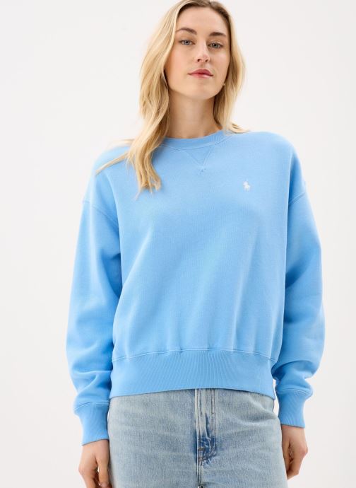 Polo Ralph Lauren Sweatshirts Sweat à col rond en molleton damen blau