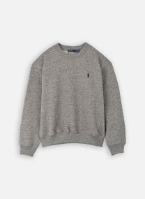 Sweater Sweat à col rond en molleton dames groen