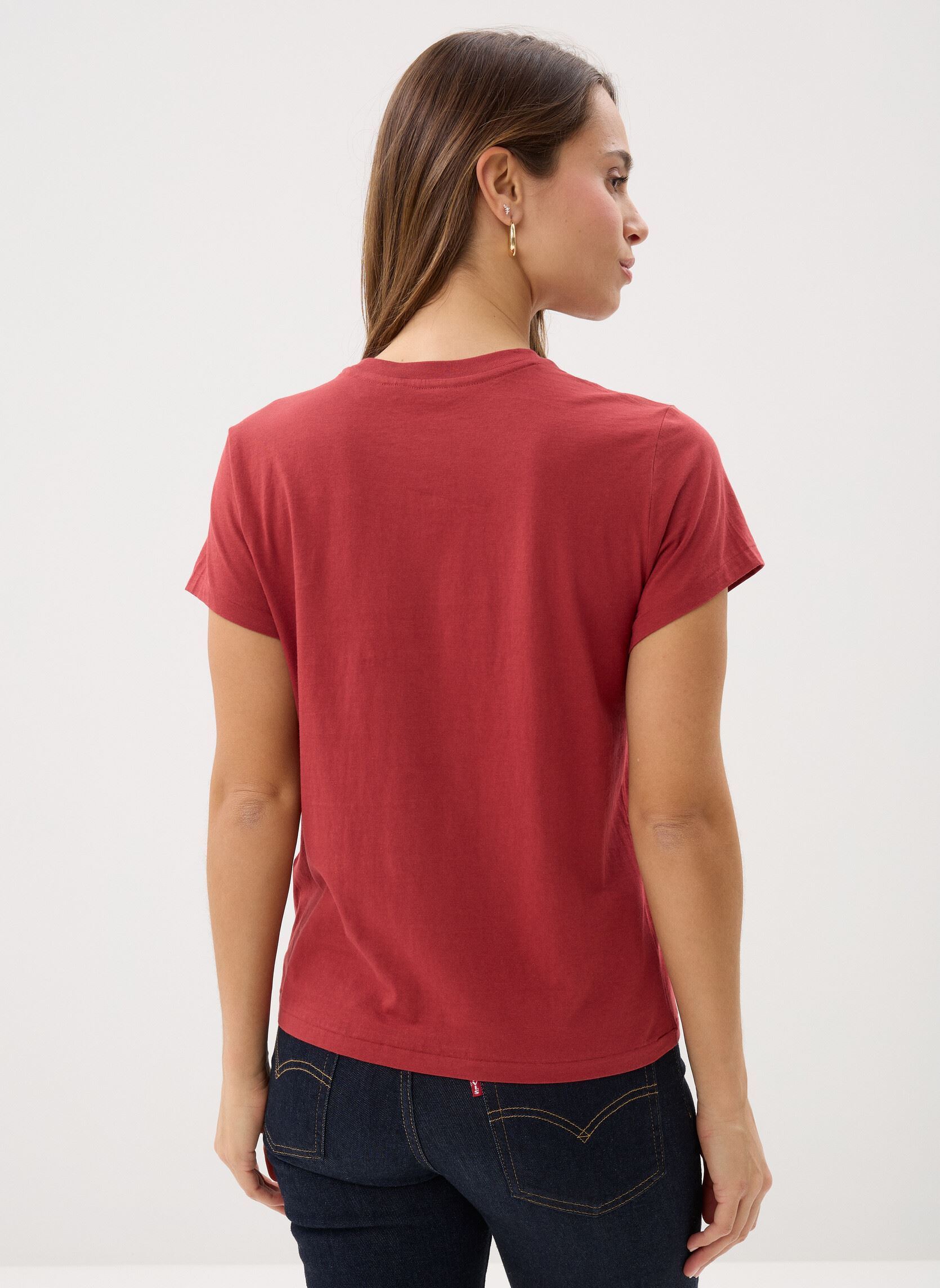 Kurzarm-T-Shirts T-shirt Classic fit col rond coton damen rot Polo Ralph Lauren Kurzarm-T-Shirts T-shirt Classic fit col rond coton damen rot RED SNAPPER