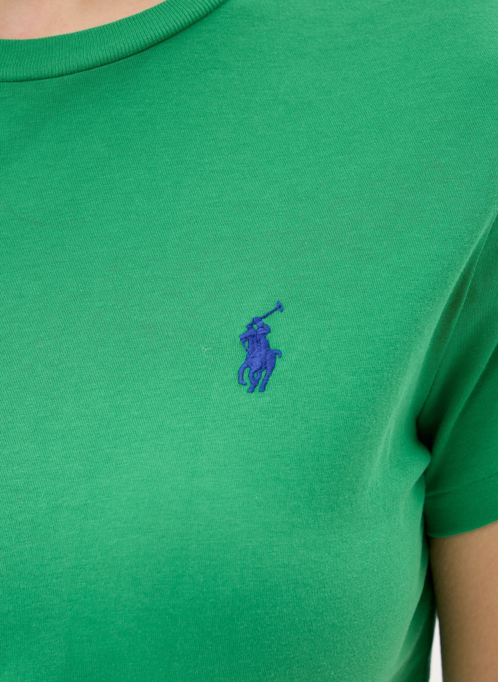T-shirts met korte mouwen T-shirt Classic fit col rond coton dames groen Polo Ralph Lauren T-shirts met korte mouwen T-shirt Classic fit col rond coton dames groen BRIGHT CLOVER