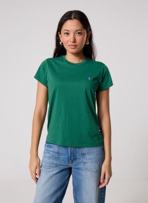 Polo Ralph Lauren Tee-shirts manches courtes T-shirt Classic fit col rond coton femme vert