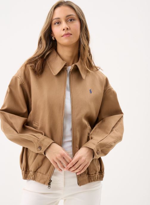 Polo Ralph Lauren Blousons Veste en sergé de coton femme beige