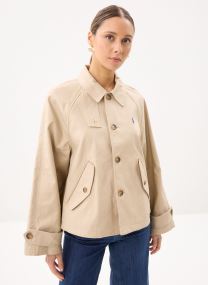 Windjacks Veste en coton façon trench dames beige Polo Ralph Lauren Windjacks Veste en coton façon trench dames beige BEIGE