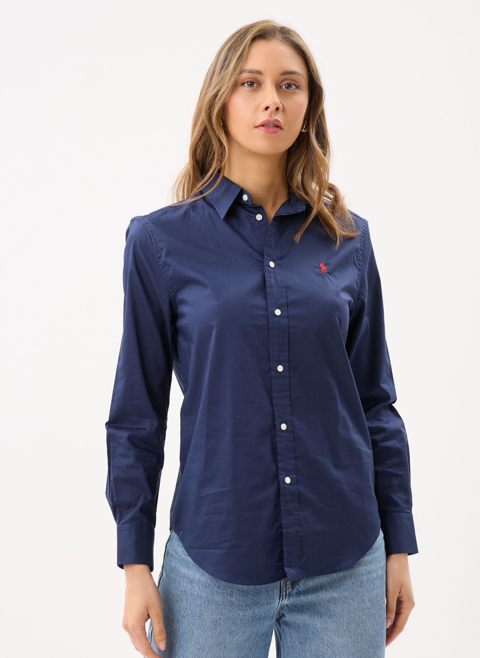 Vêtements Polo Ralph Lauren Chemise en coton Classic fit pour Femme - vue 1