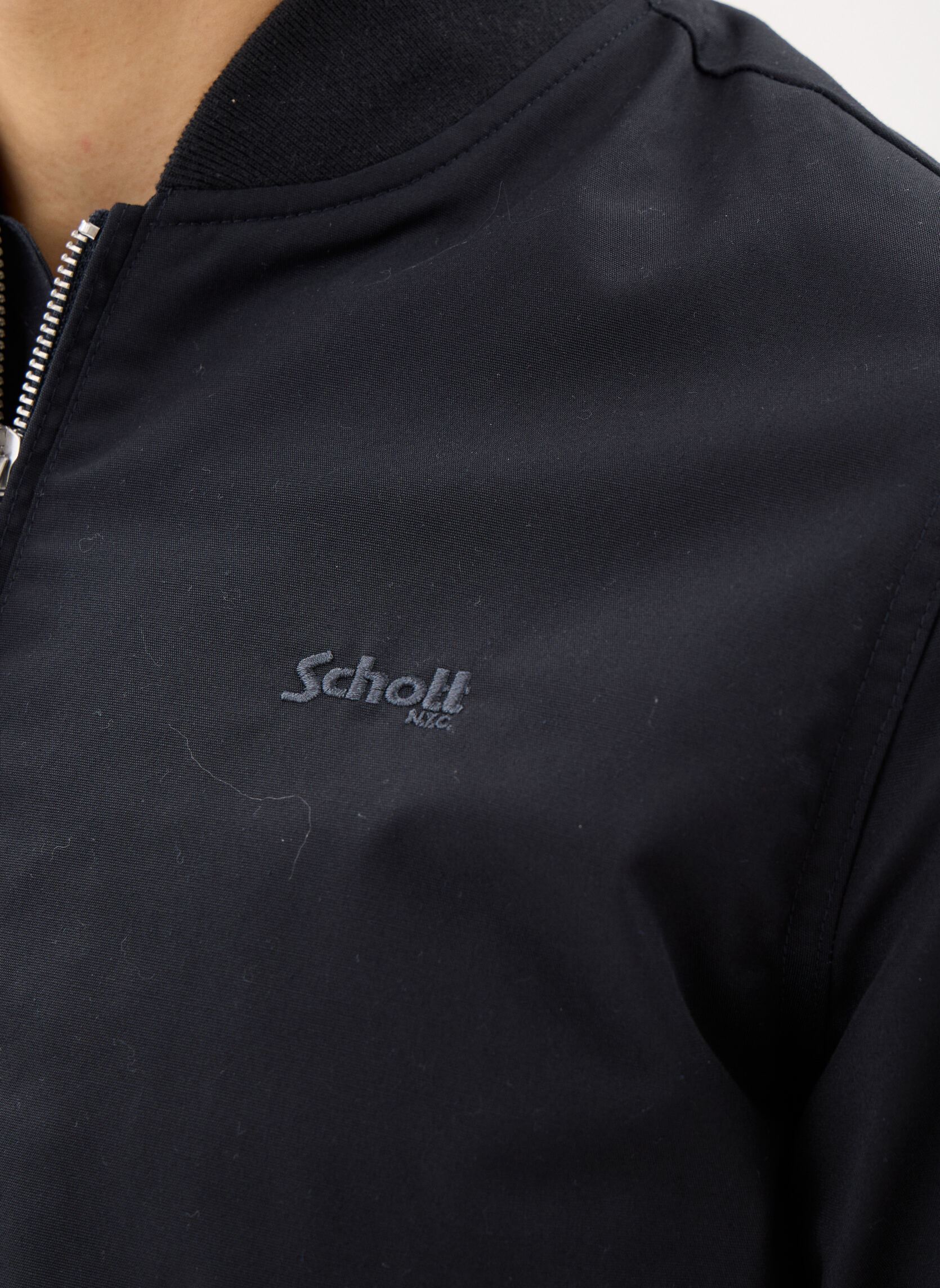 Blousons Bombers Schott-CABERS homme bleu Schott Blousons Bombers Schott-CABERS homme bleu Navy