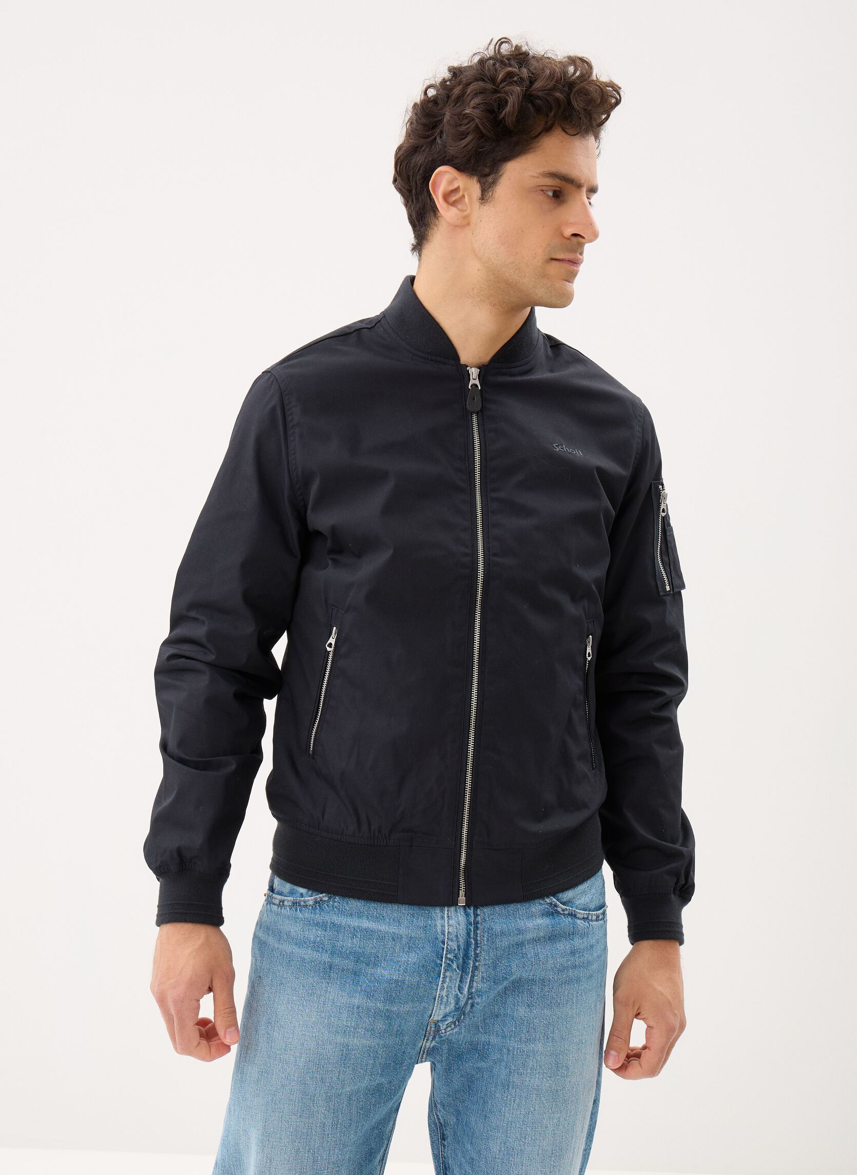 Vêtements Schott Bombers Schott CABERS pour Homme