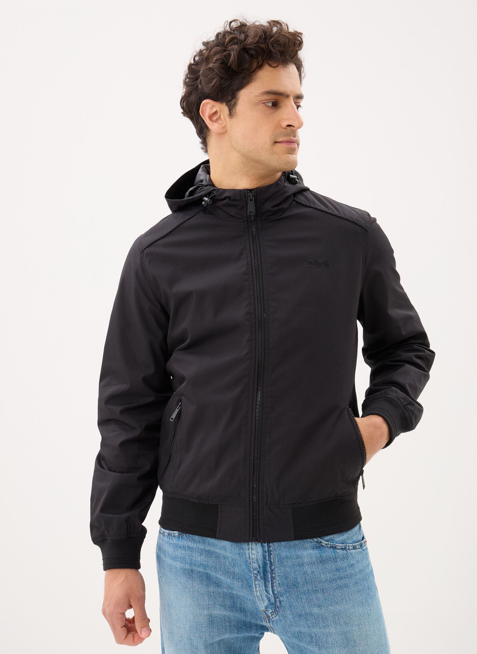 Vêtements Schott Blouson Capuche CABIN pour Homme - vue 1