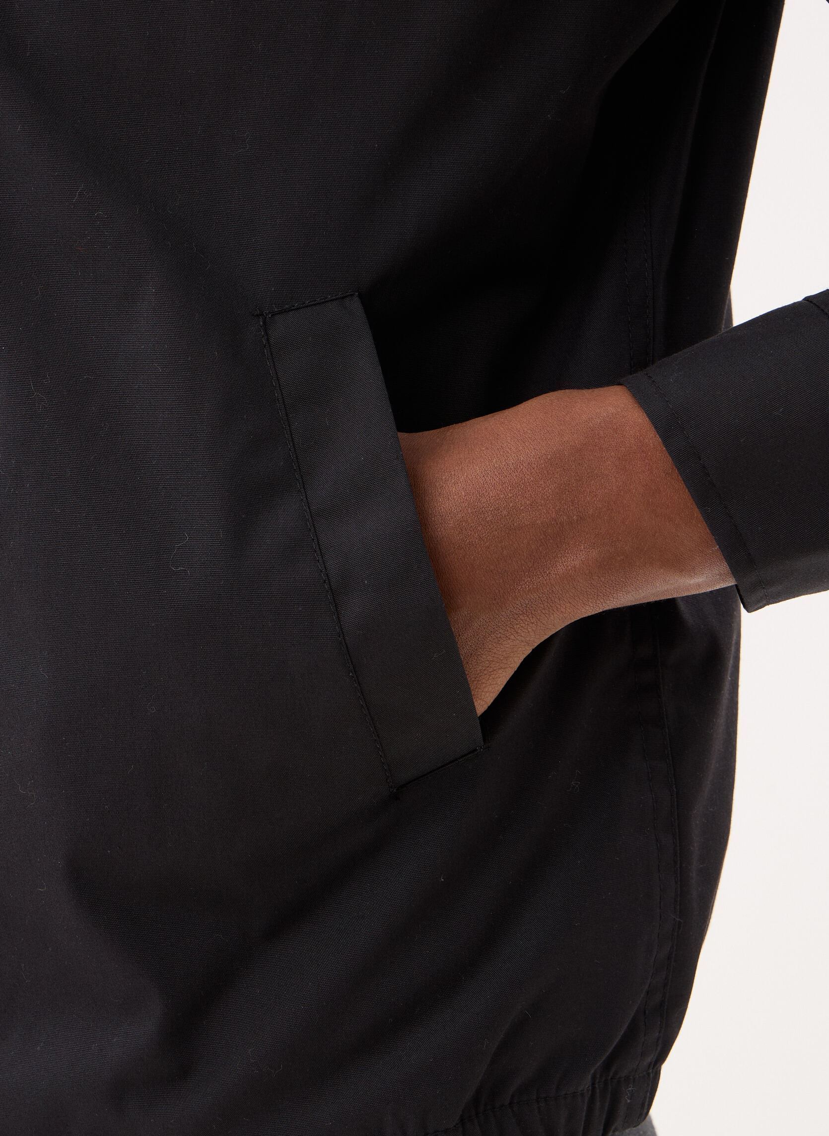 Vestes Blouson Col Chemise-CADAMS homme noir Schott Vestes Blouson Col Chemise-CADAMS homme noir Black