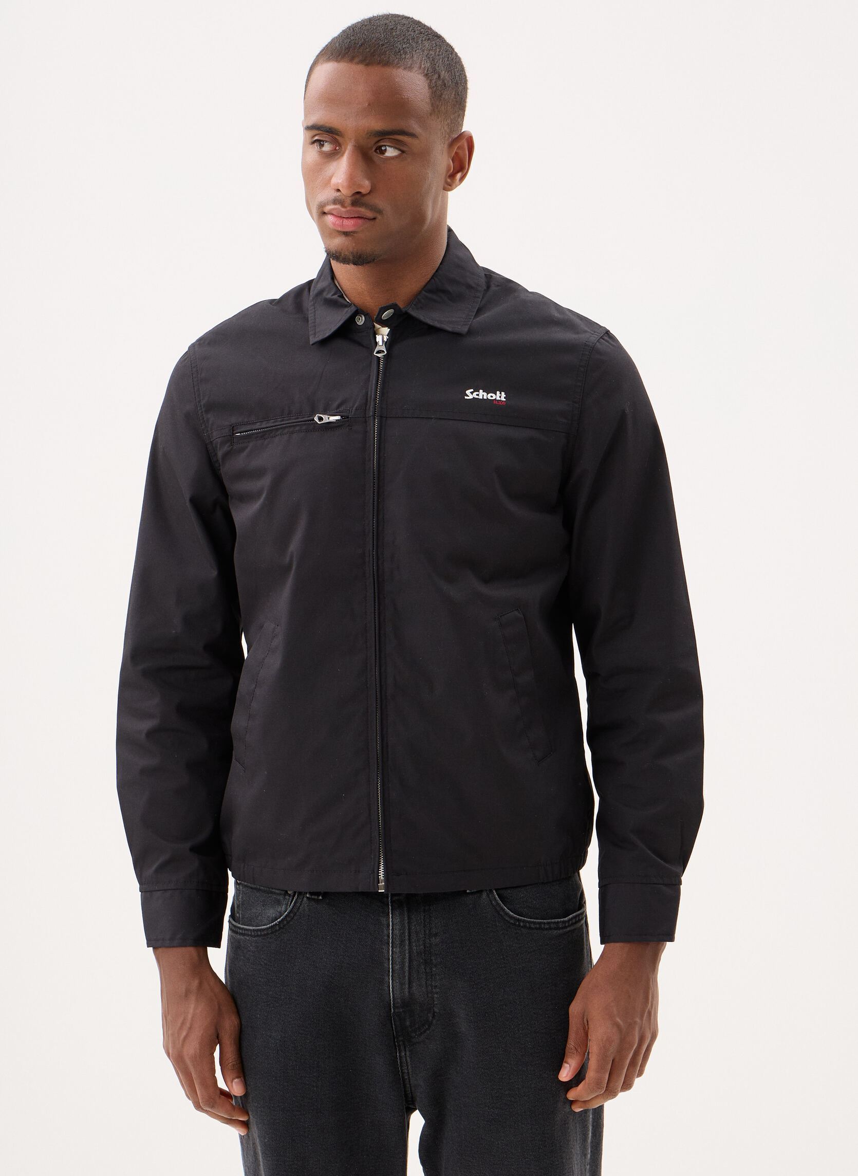 Vêtements Schott Blouson Col Chemise CADAMS pour Homme - vue 1