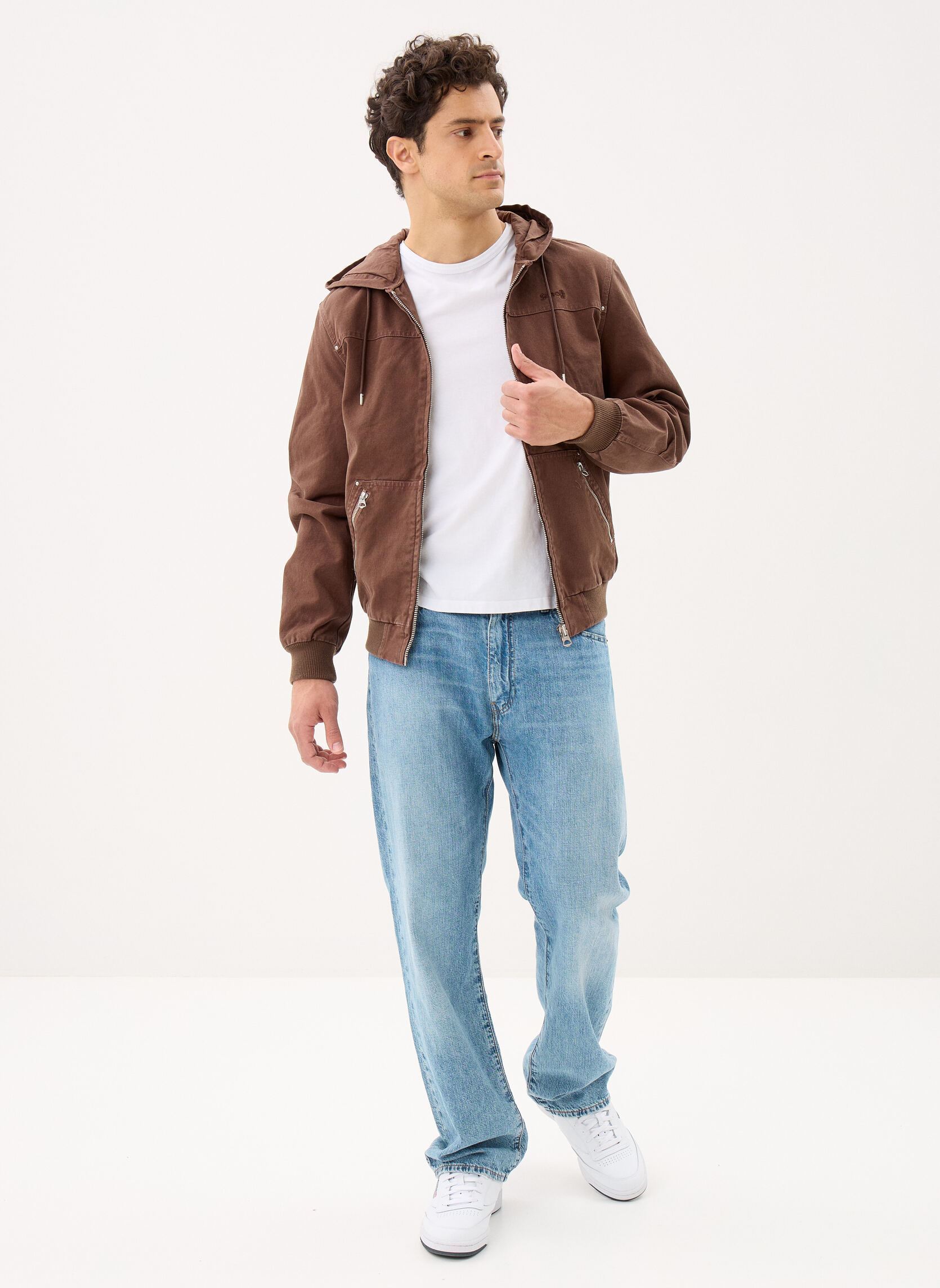 Jacken Blouson-CADEN herren braun Schott Jacken Blouson-CADEN herren braun Coffee