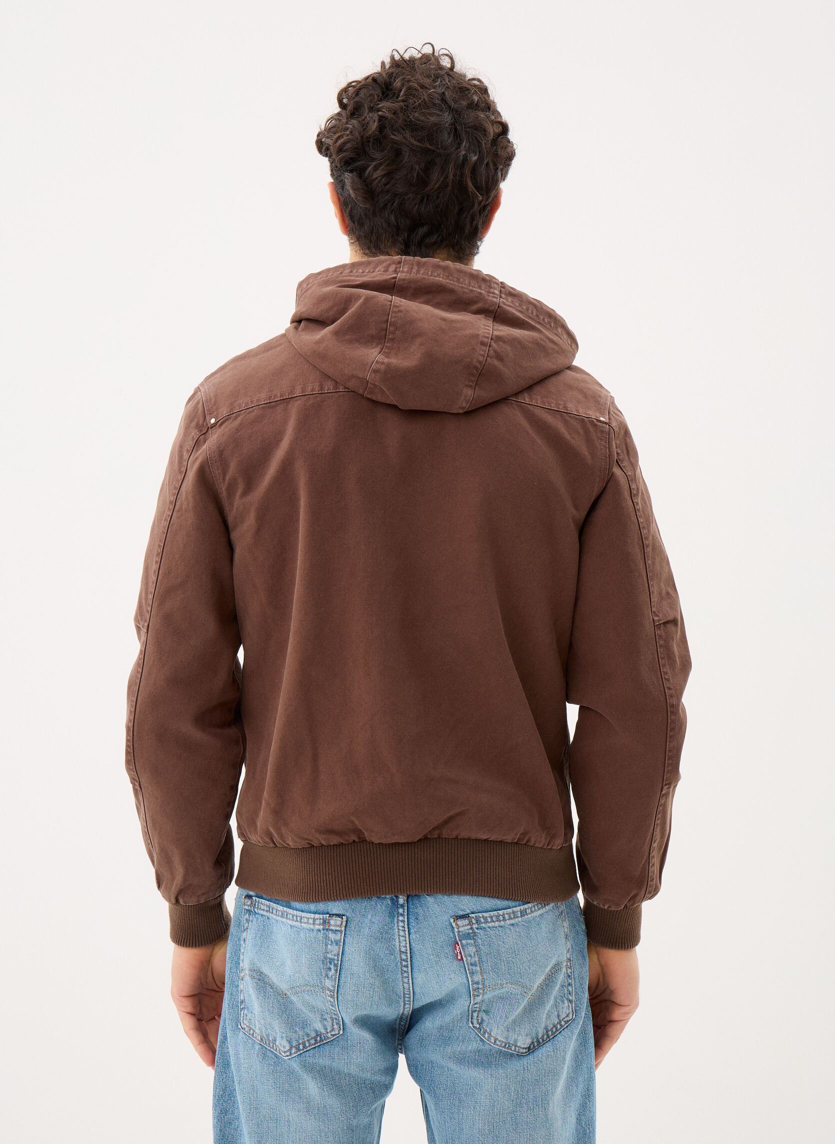 Jacken Blouson-CADEN herren braun Schott Jacken Blouson-CADEN herren braun Coffee