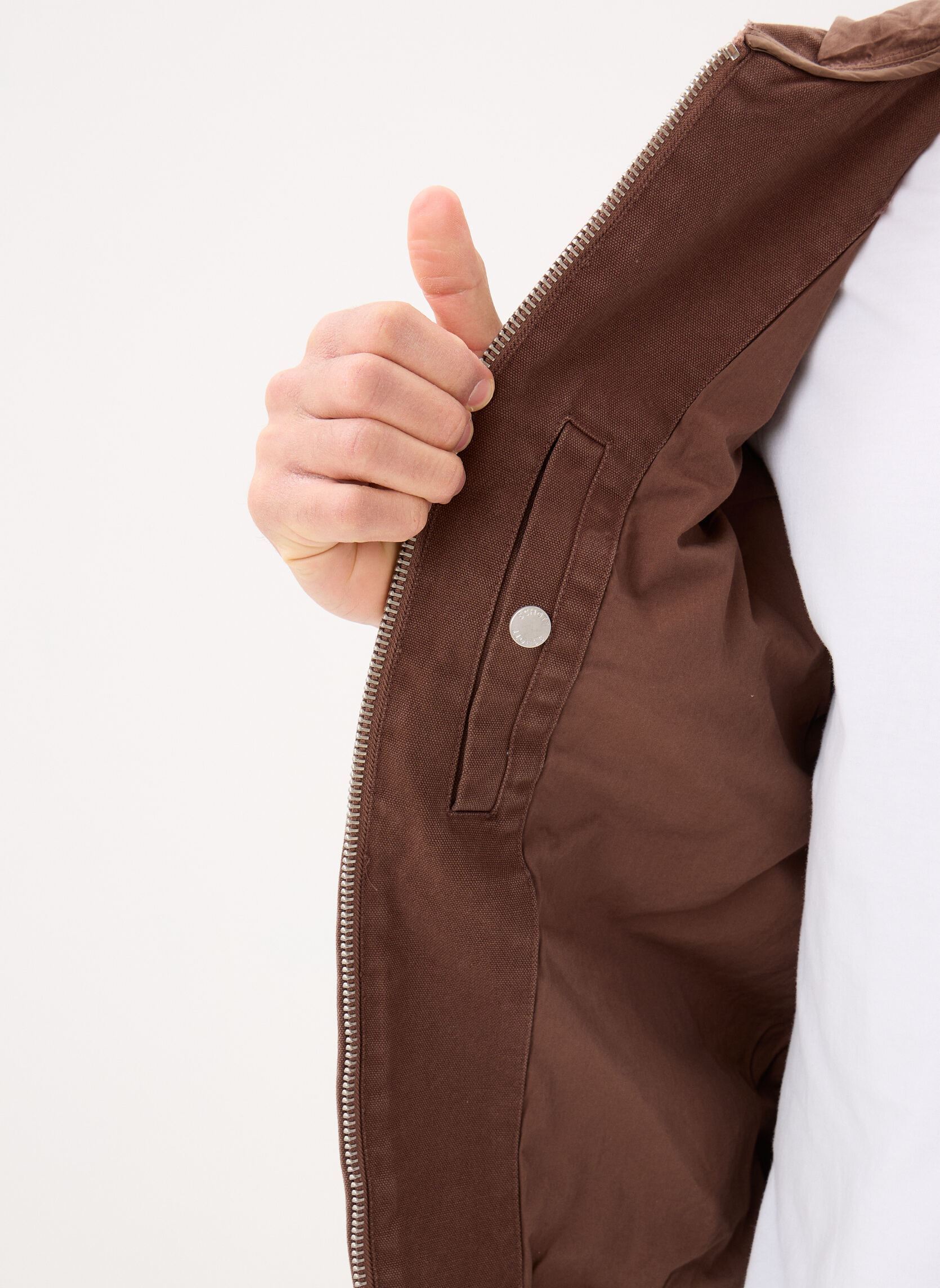 Jacken Blouson-CADEN herren braun Schott Jacken Blouson-CADEN herren braun Coffee