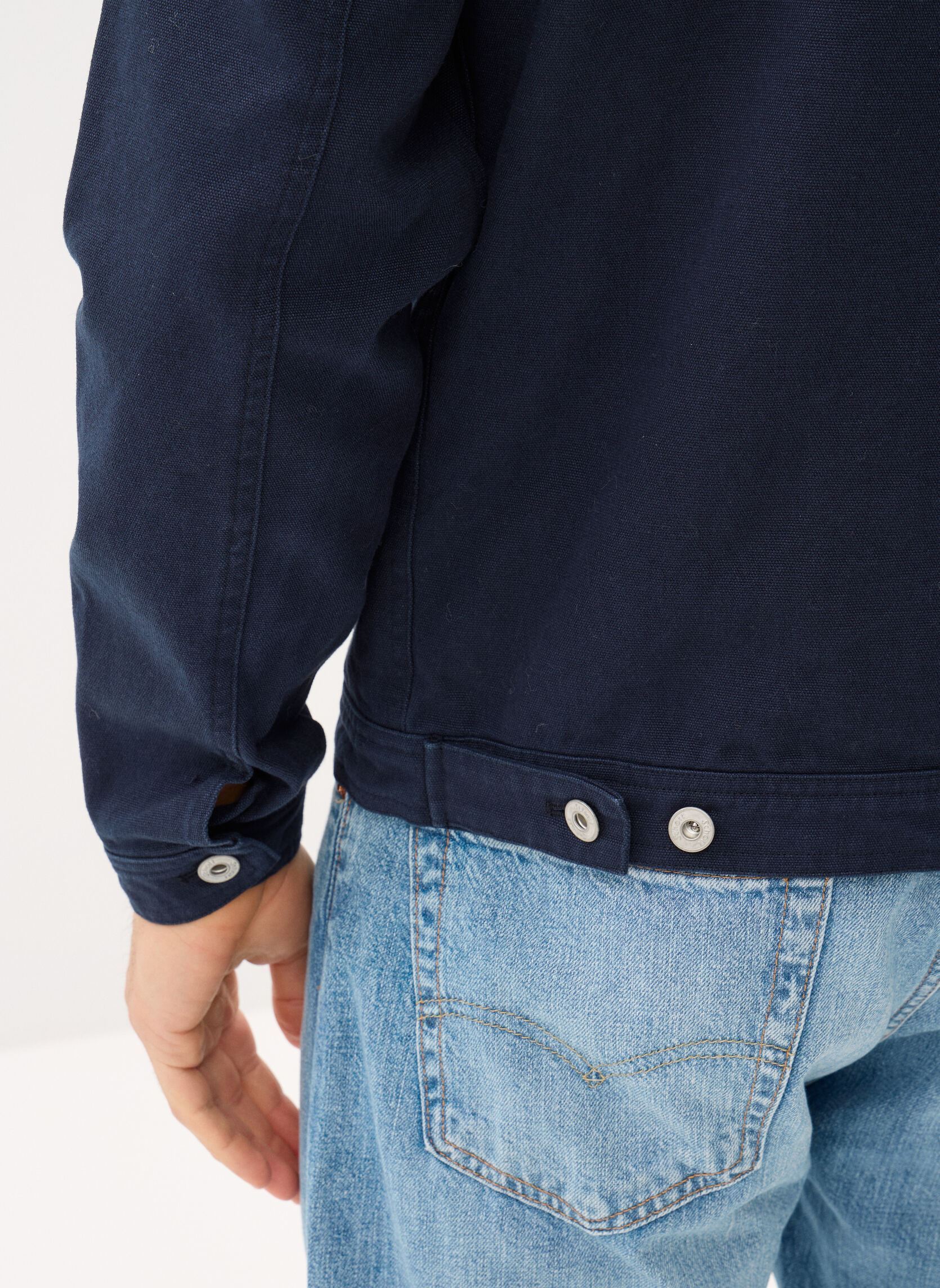 Vestes Blouson-CALHAN homme bleu Schott Vestes Blouson-CALHAN homme bleu Navy