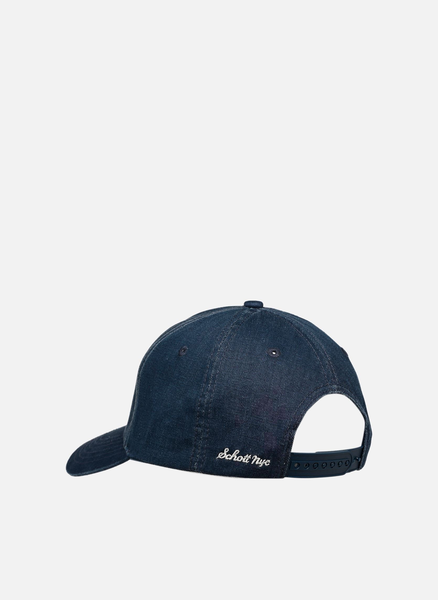 Petten Casquette-CAPDISTRICT dames blauw Schott Petten Casquette-CAPDISTRICT dames blauw Dark Navy