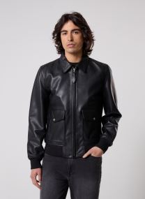 Lederjacken Blouson Pilote Cuir-LCAIRCRAFT herren schwarz Schott Lederjacken Blouson Pilote Cuir-LCAIRCRAFT herren schwarz Black