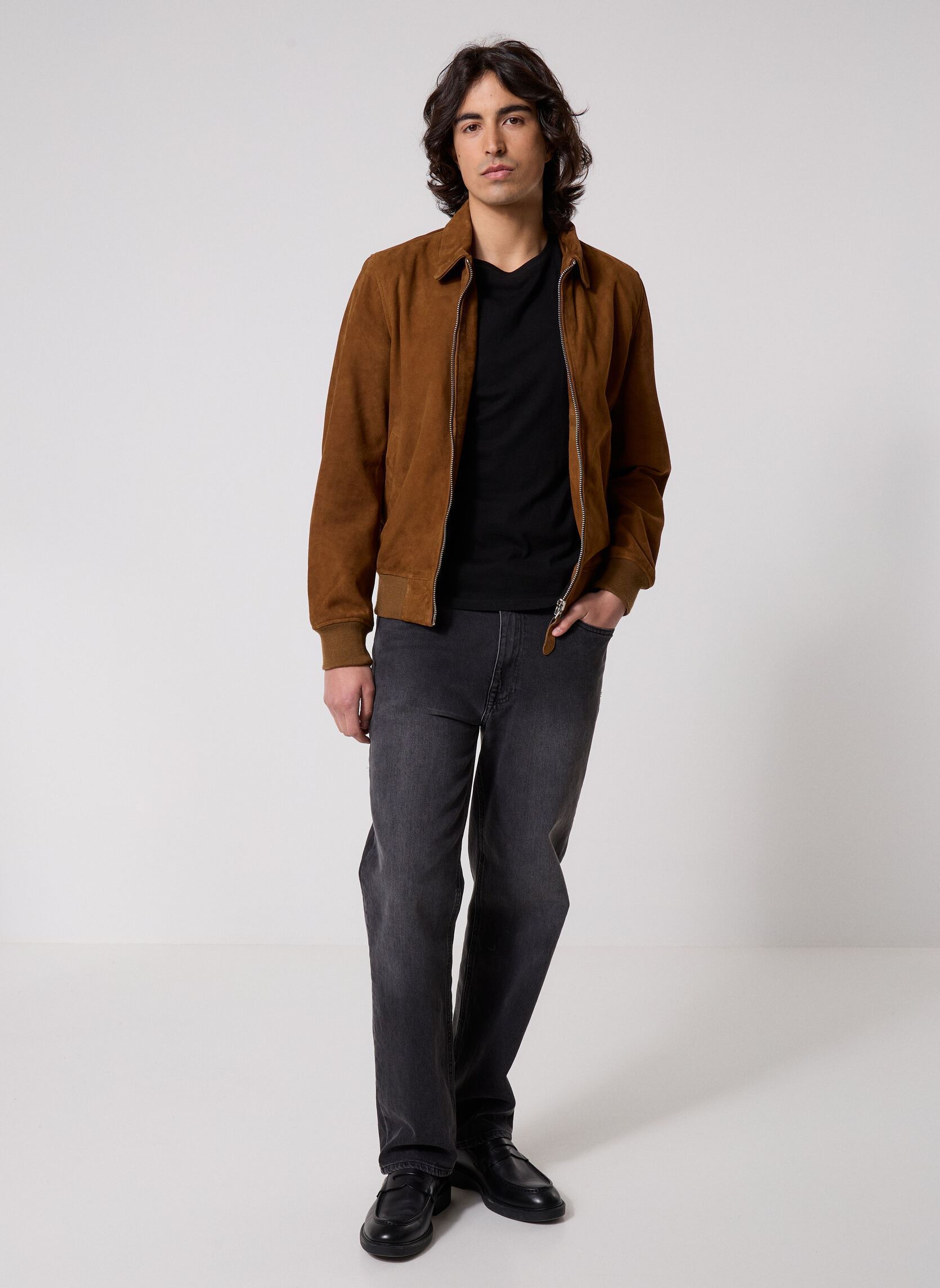 Chaquetas de cuero Veste En Cuir-LCFLYCITYS hombre naranja Schott Chaquetas de cuero Veste En Cuir-LCFLYCITYS hombre naranja Rust