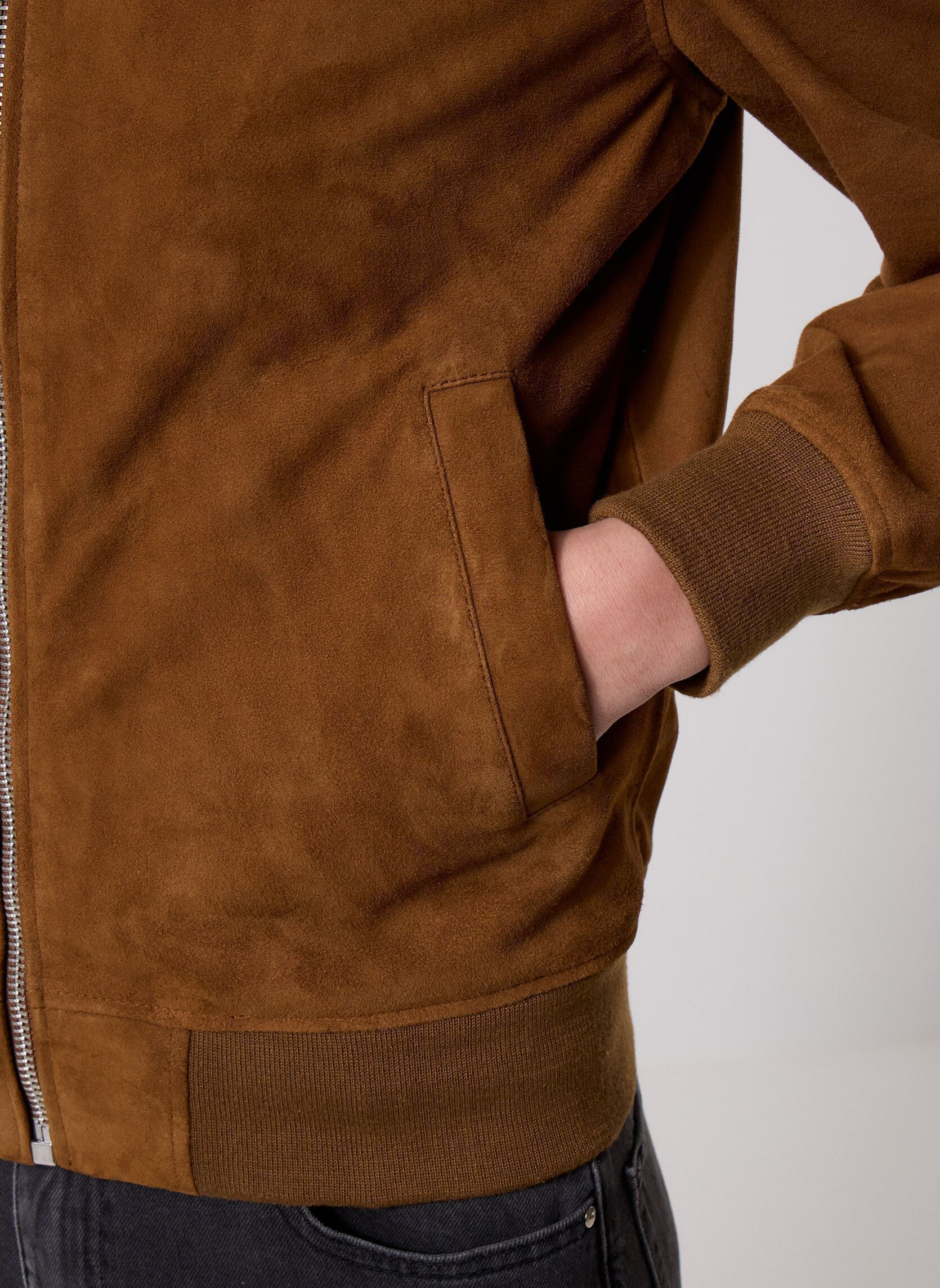 Chaquetas de cuero Veste En Cuir-LCFLYCITYS hombre naranja Schott Chaquetas de cuero Veste En Cuir-LCFLYCITYS hombre naranja Rust